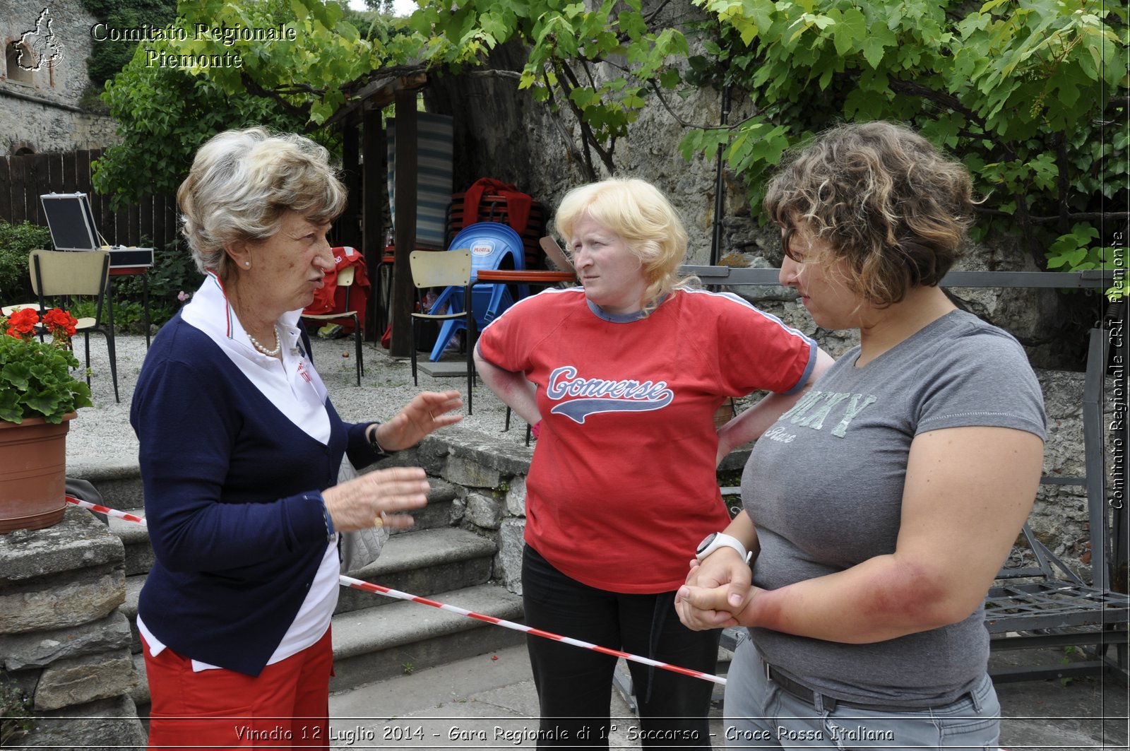 Vinadio 12 Luglio 2014 - Gara Regionale di 1 Soccorso - Croce Rossa Italiana- Comitato Regionale del Piemonte