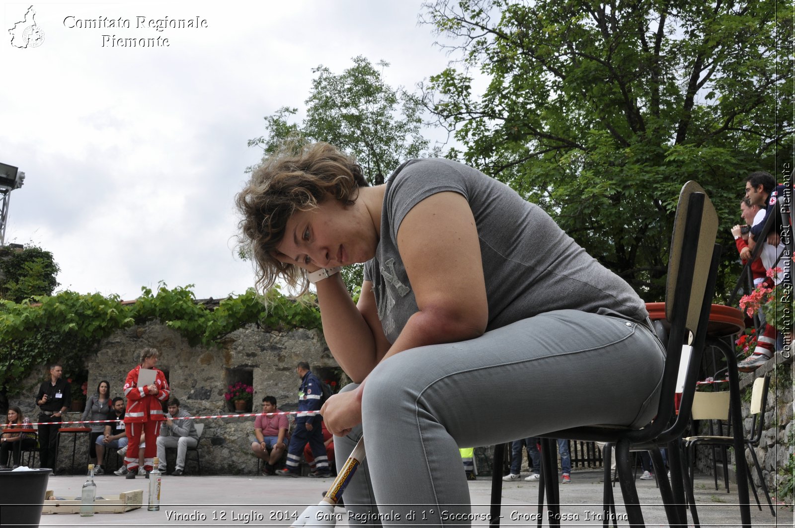 Vinadio 12 Luglio 2014 - Gara Regionale di 1 Soccorso - Croce Rossa Italiana- Comitato Regionale del Piemonte