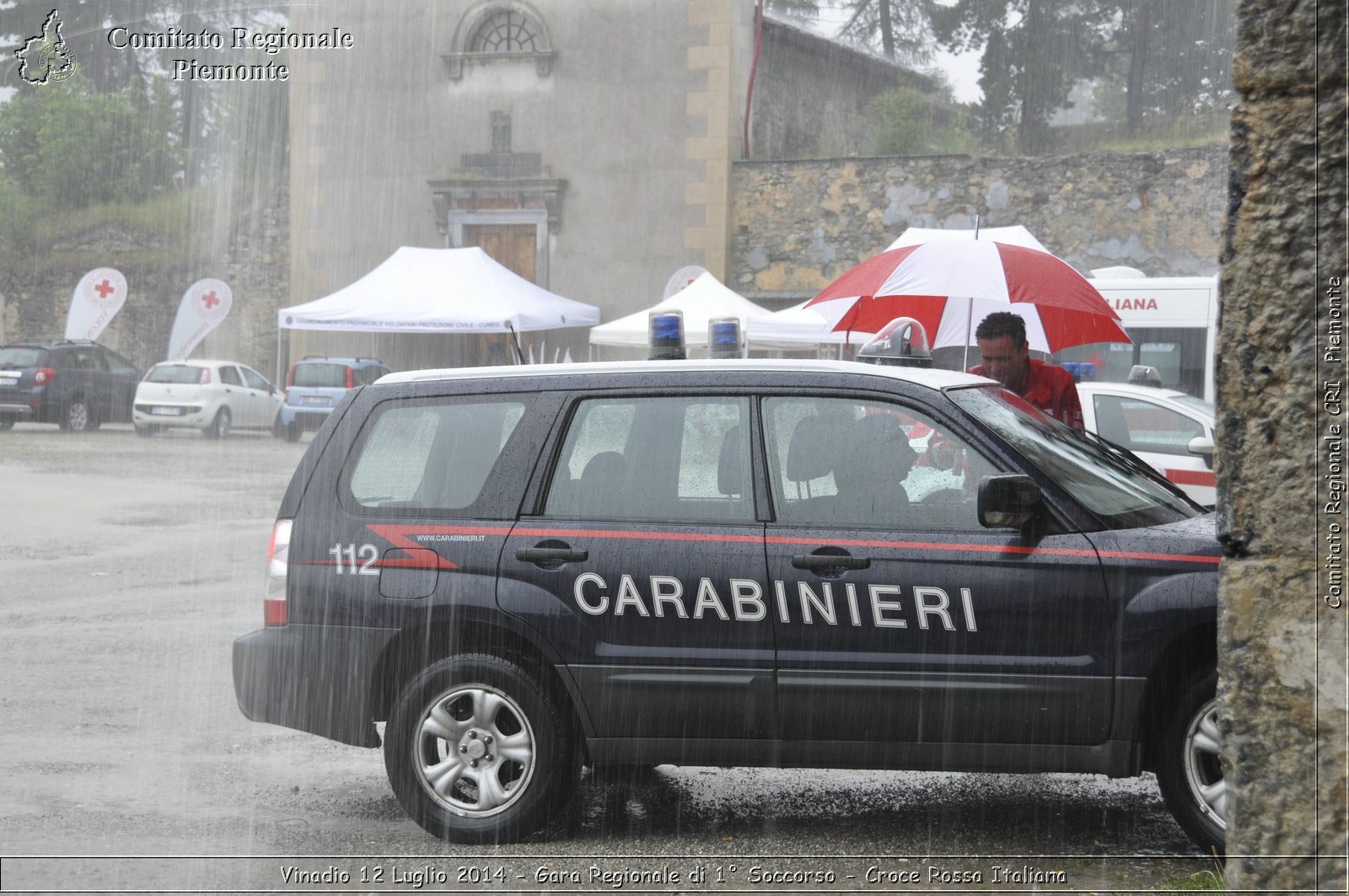 Vinadio 12 Luglio 2014 - Gara Regionale di 1 Soccorso - Croce Rossa Italiana- Comitato Regionale del Piemonte