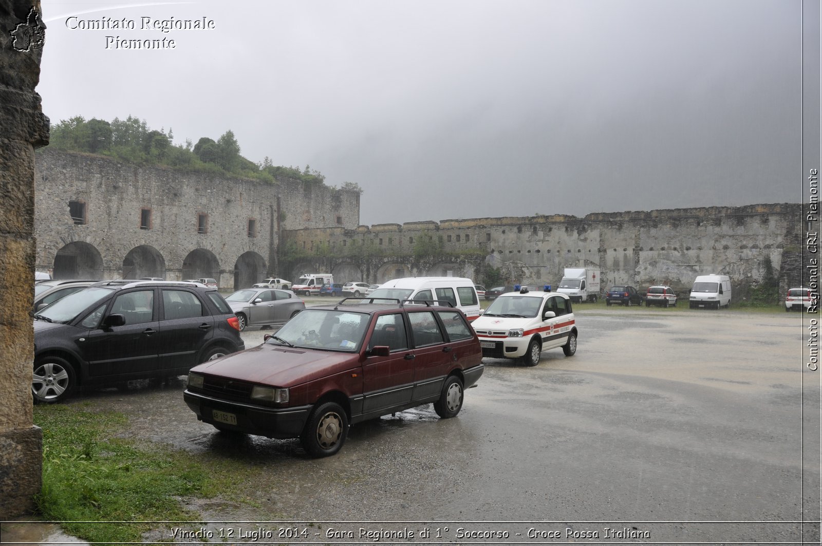 Vinadio 12 Luglio 2014 - Gara Regionale di 1 Soccorso - Croce Rossa Italiana- Comitato Regionale del Piemonte