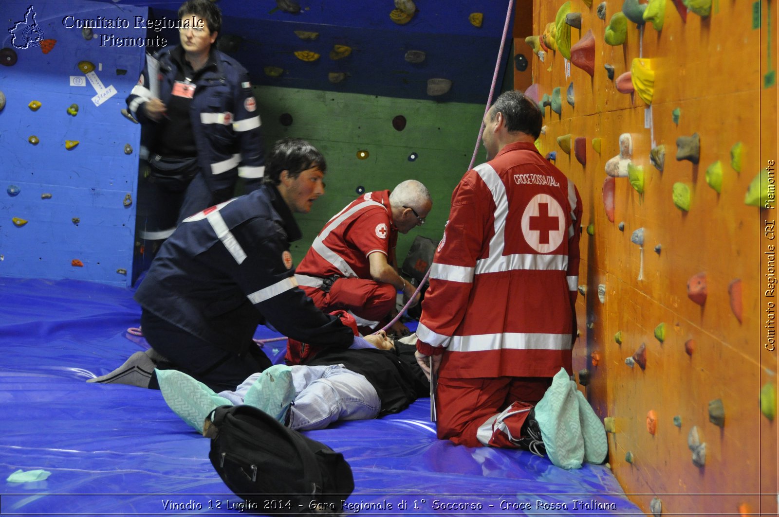 Vinadio 12 Luglio 2014 - Gara Regionale di 1 Soccorso - Croce Rossa Italiana- Comitato Regionale del Piemonte