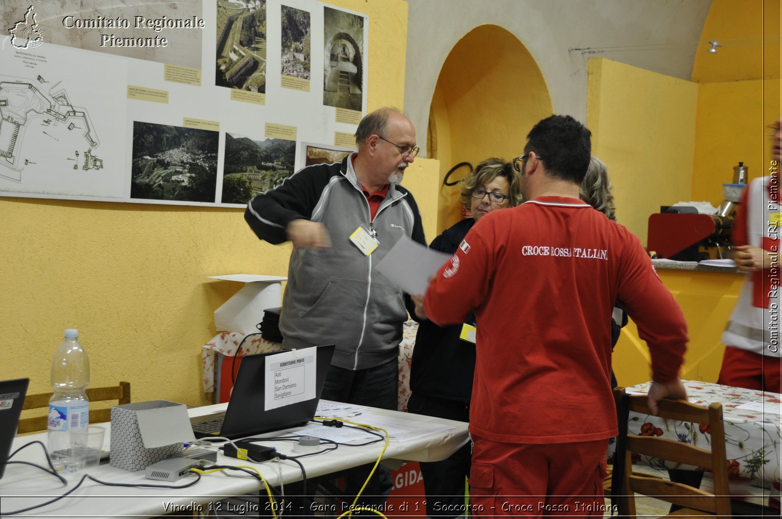 Vinadio 12 Luglio 2014 - Gara Regionale di 1 Soccorso - Croce Rossa Italiana- Comitato Regionale del Piemonte