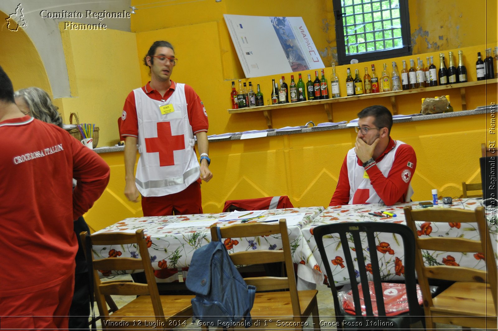 Vinadio 12 Luglio 2014 - Gara Regionale di 1 Soccorso - Croce Rossa Italiana- Comitato Regionale del Piemonte