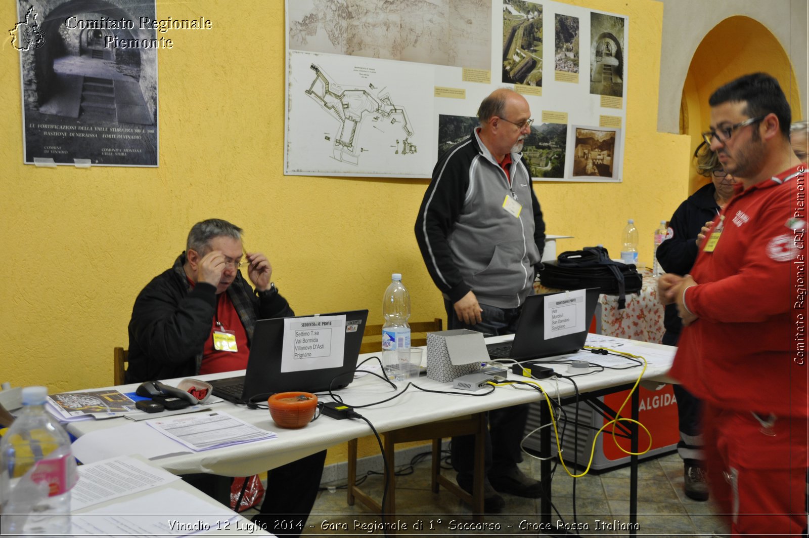 Vinadio 12 Luglio 2014 - Gara Regionale di 1 Soccorso - Croce Rossa Italiana- Comitato Regionale del Piemonte