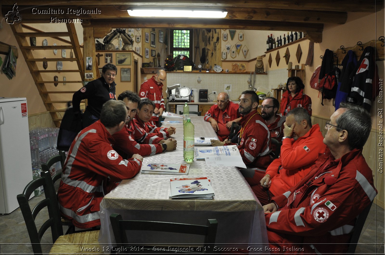 Vinadio 12 Luglio 2014 - Gara Regionale di 1 Soccorso - Croce Rossa Italiana- Comitato Regionale del Piemonte