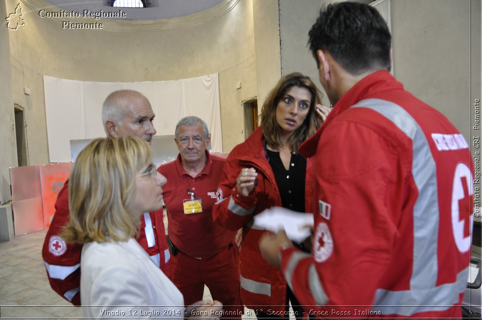 Vinadio 12 Luglio 2014 - Gara Regionale di 1 Soccorso - Croce Rossa Italiana- Comitato Regionale del Piemonte