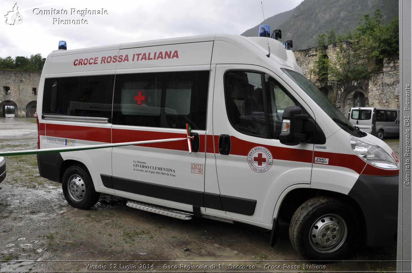 Vinadio 12 Luglio 2014 - Gara Regionale di 1 Soccorso - Croce Rossa Italiana- Comitato Regionale del Piemonte