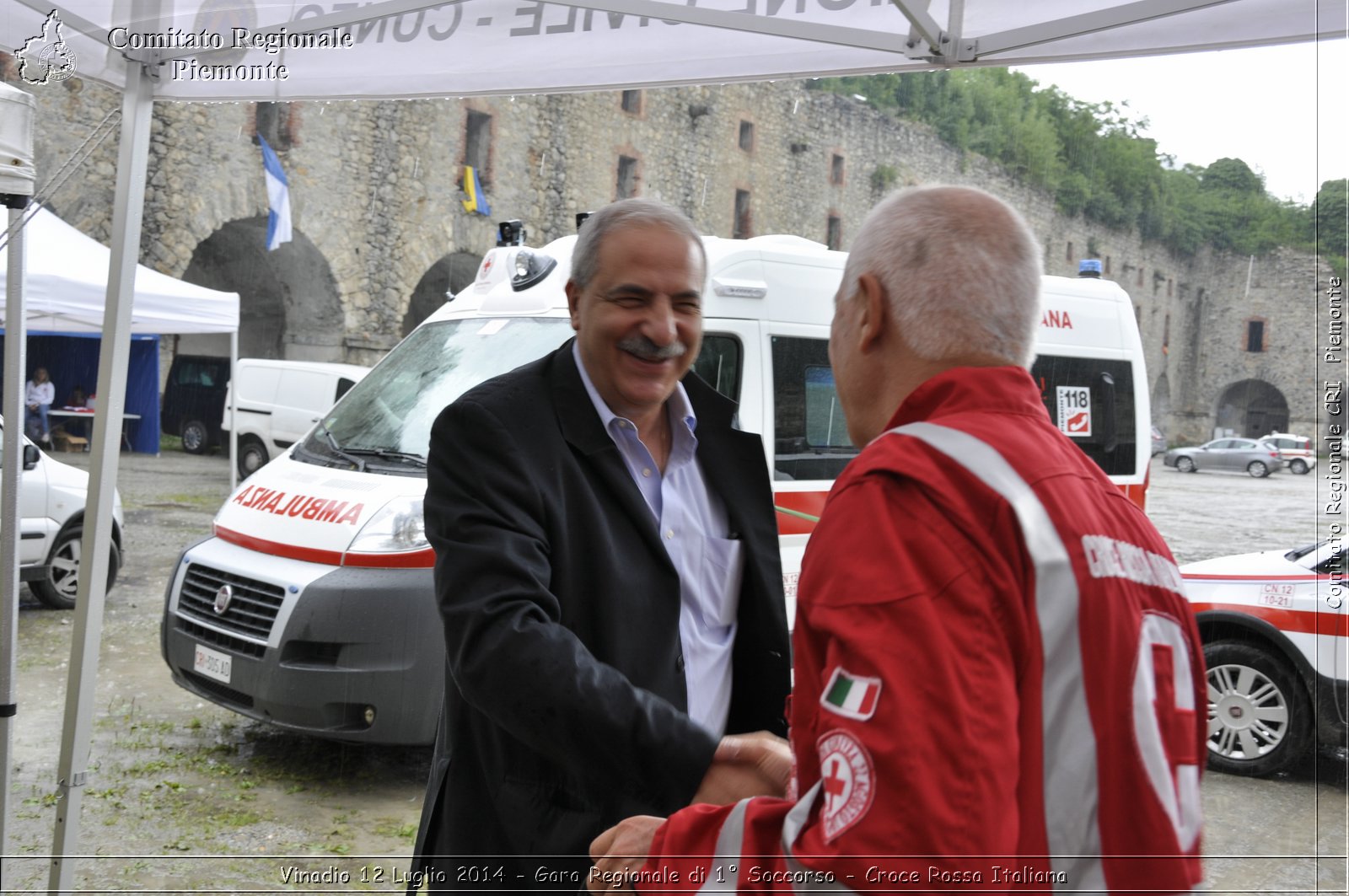 Vinadio 12 Luglio 2014 - Gara Regionale di 1 Soccorso - Croce Rossa Italiana- Comitato Regionale del Piemonte