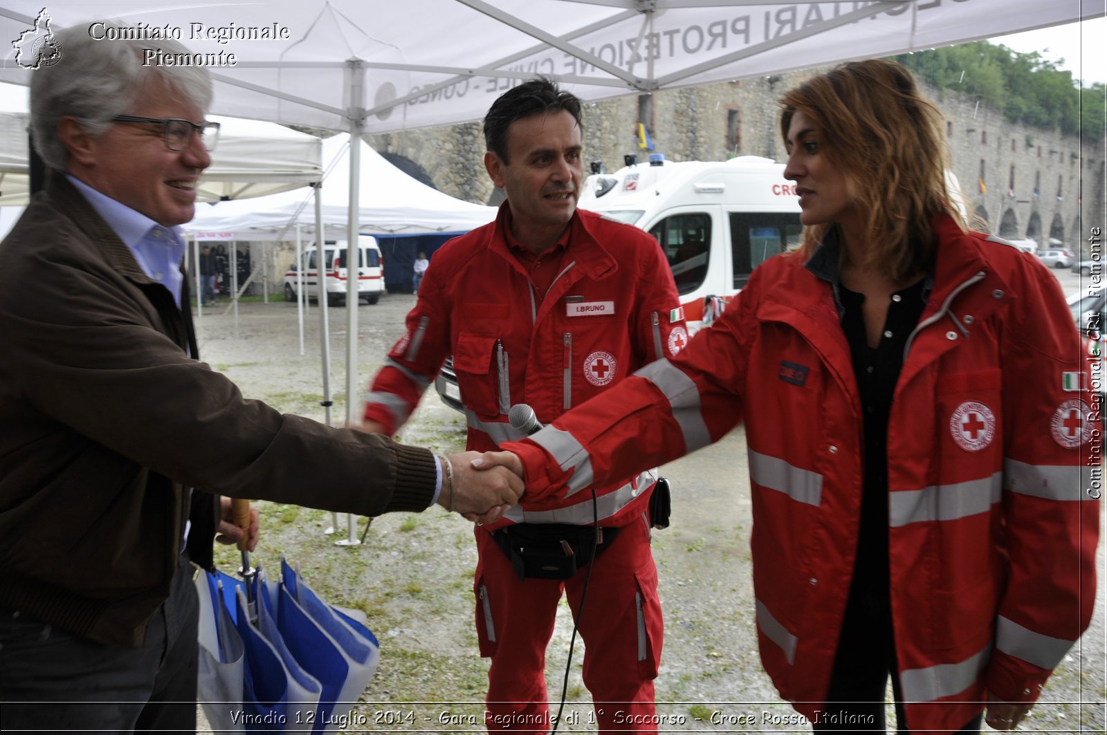 Vinadio 12 Luglio 2014 - Gara Regionale di 1 Soccorso - Croce Rossa Italiana- Comitato Regionale del Piemonte