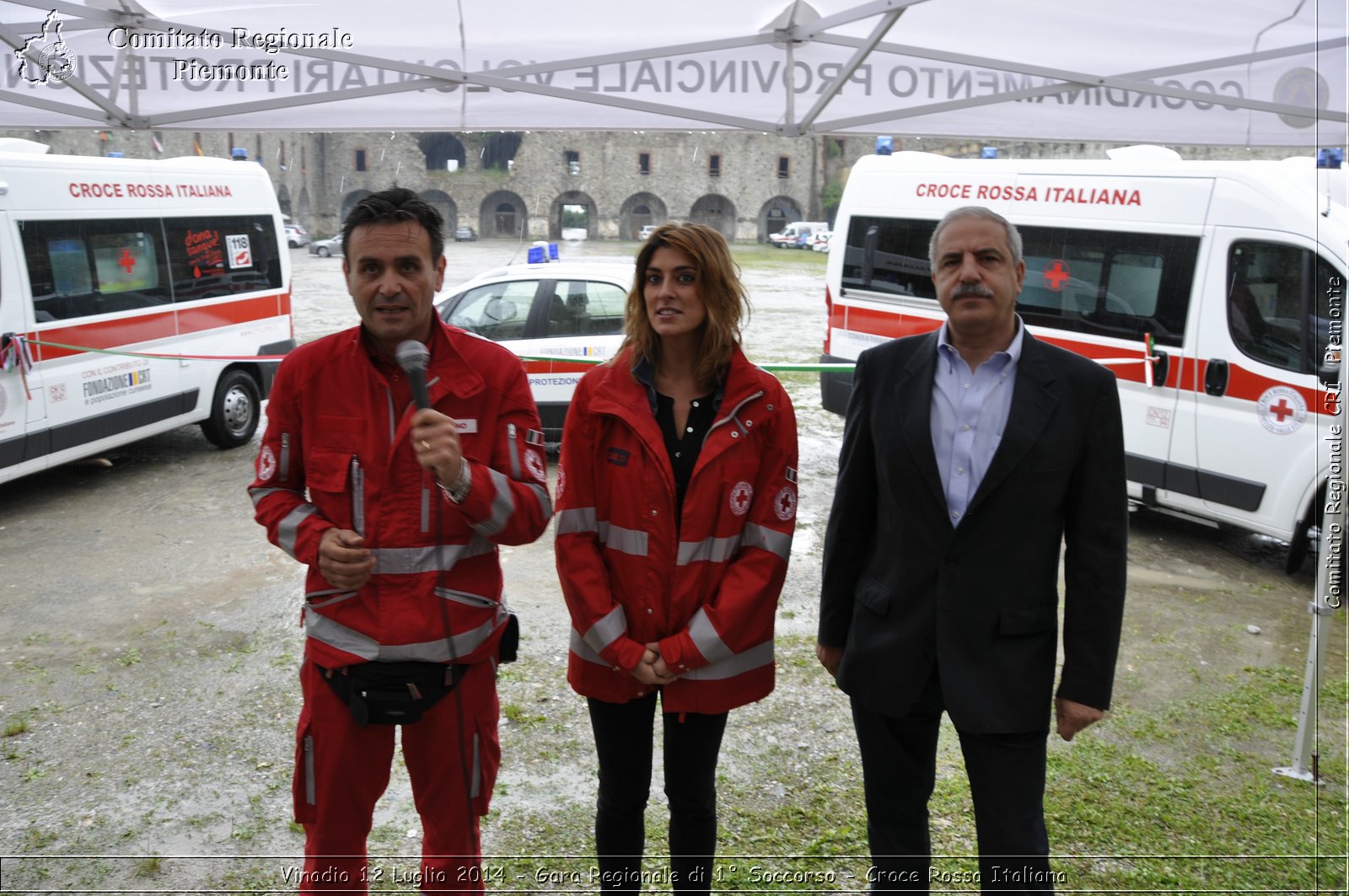 Vinadio 12 Luglio 2014 - Gara Regionale di 1 Soccorso - Croce Rossa Italiana- Comitato Regionale del Piemonte