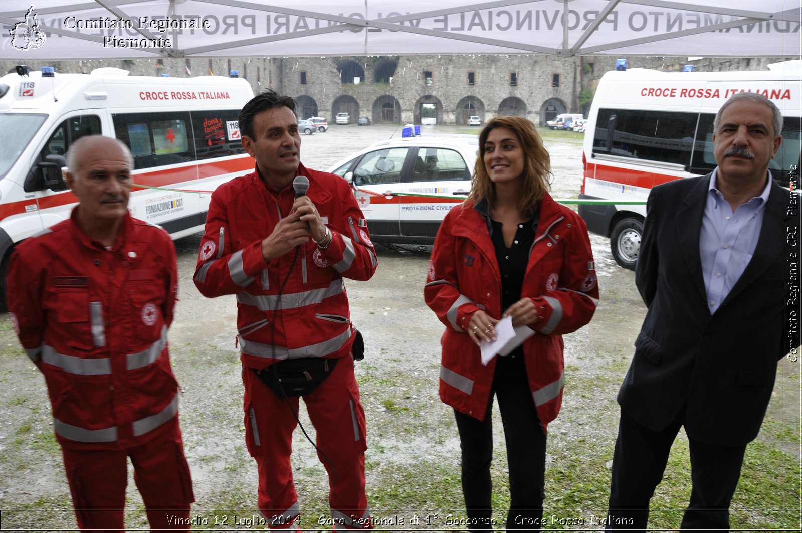 Vinadio 12 Luglio 2014 - Gara Regionale di 1 Soccorso - Croce Rossa Italiana- Comitato Regionale del Piemonte