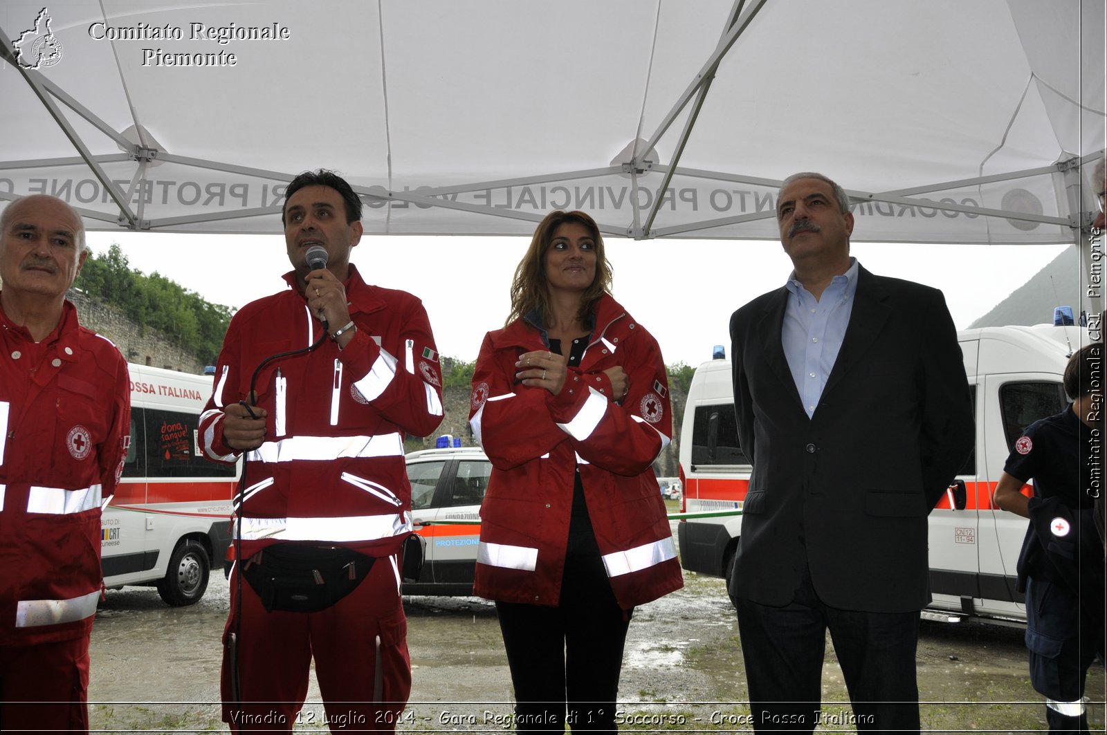 Vinadio 12 Luglio 2014 - Gara Regionale di 1 Soccorso - Croce Rossa Italiana- Comitato Regionale del Piemonte