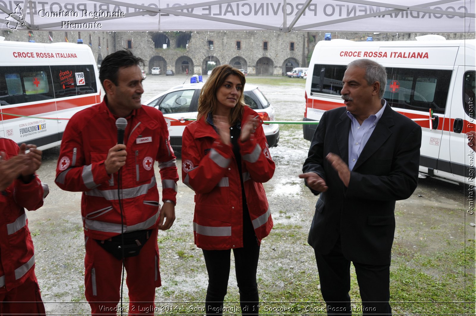 Vinadio 12 Luglio 2014 - Gara Regionale di 1 Soccorso - Croce Rossa Italiana- Comitato Regionale del Piemonte