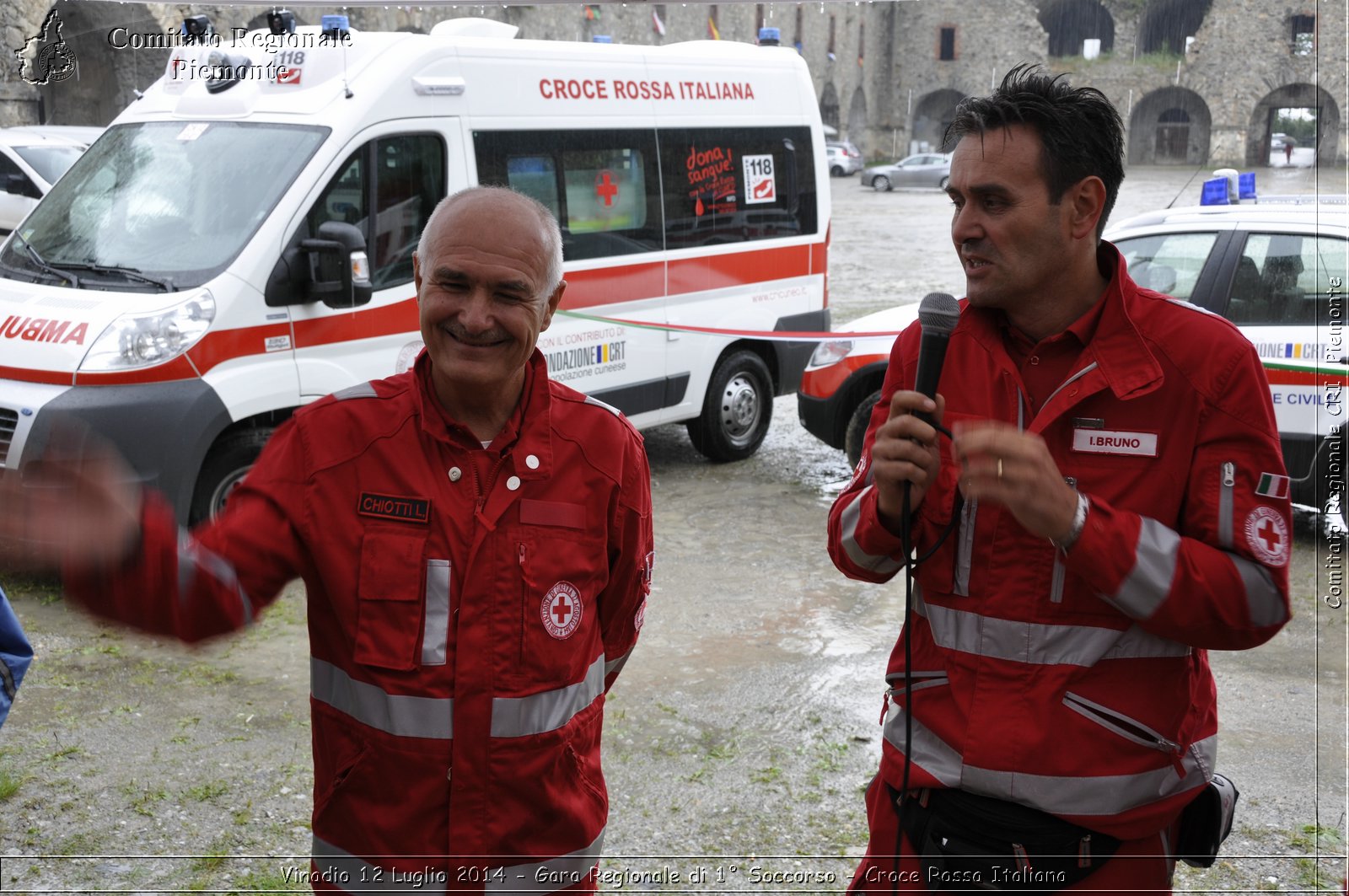 Vinadio 12 Luglio 2014 - Gara Regionale di 1 Soccorso - Croce Rossa Italiana- Comitato Regionale del Piemonte