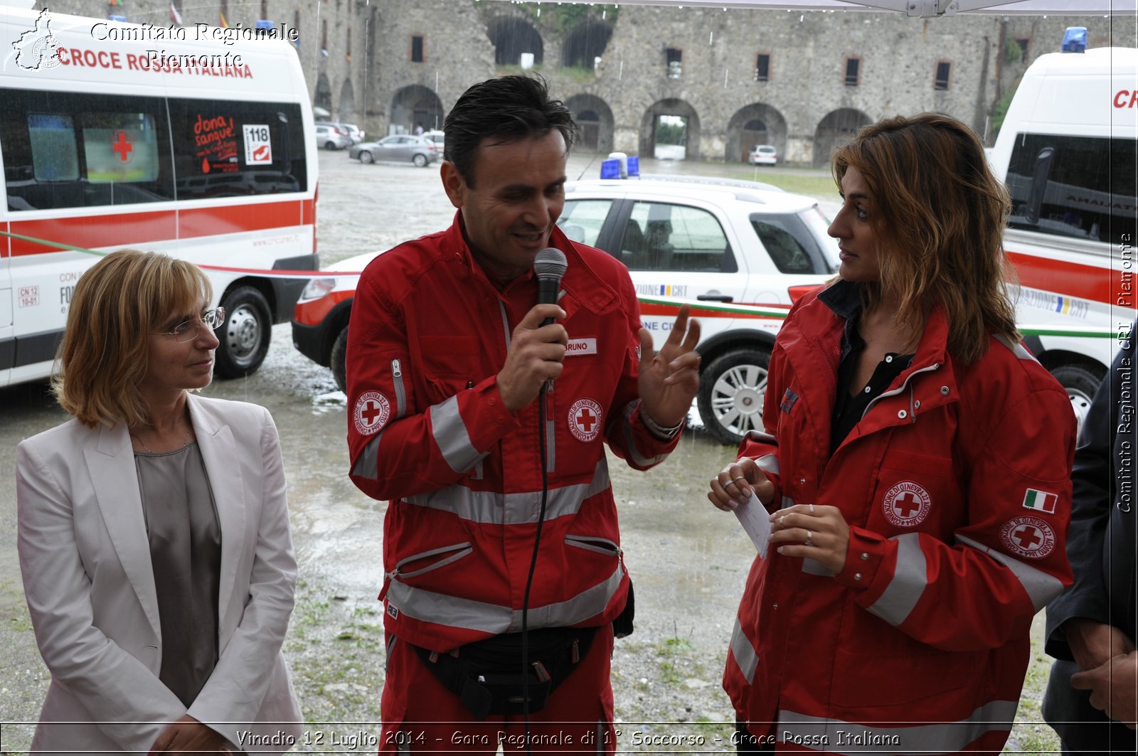 Vinadio 12 Luglio 2014 - Gara Regionale di 1 Soccorso - Croce Rossa Italiana- Comitato Regionale del Piemonte