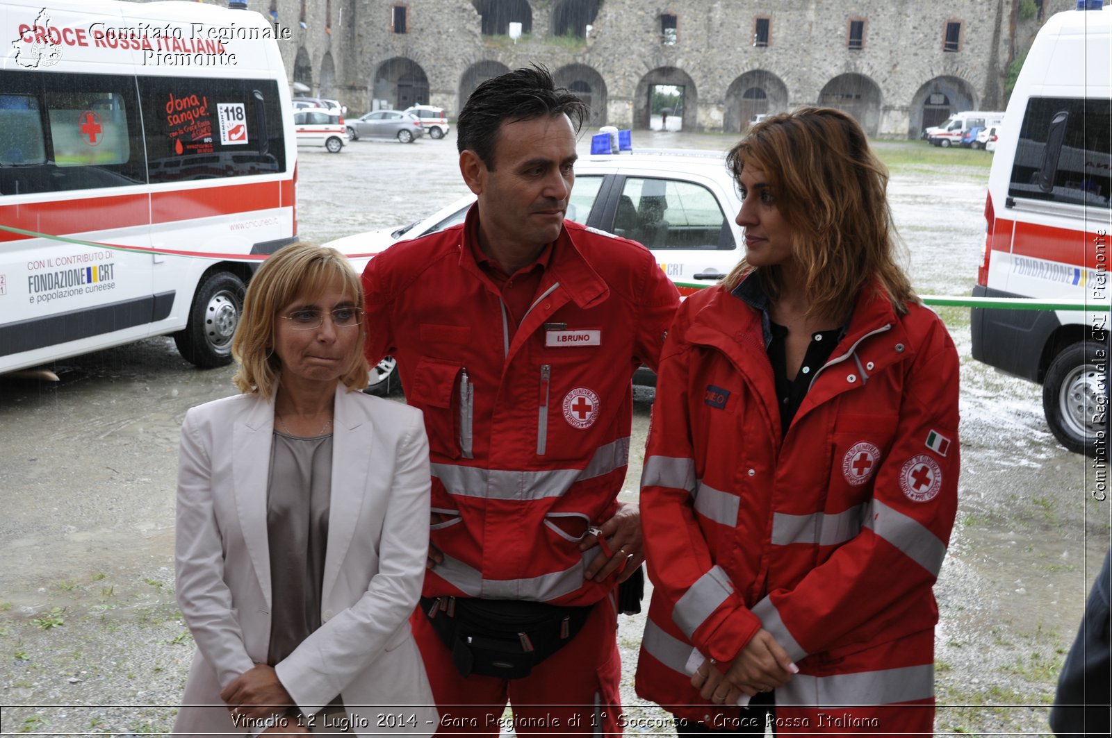 Vinadio 12 Luglio 2014 - Gara Regionale di 1 Soccorso - Croce Rossa Italiana- Comitato Regionale del Piemonte