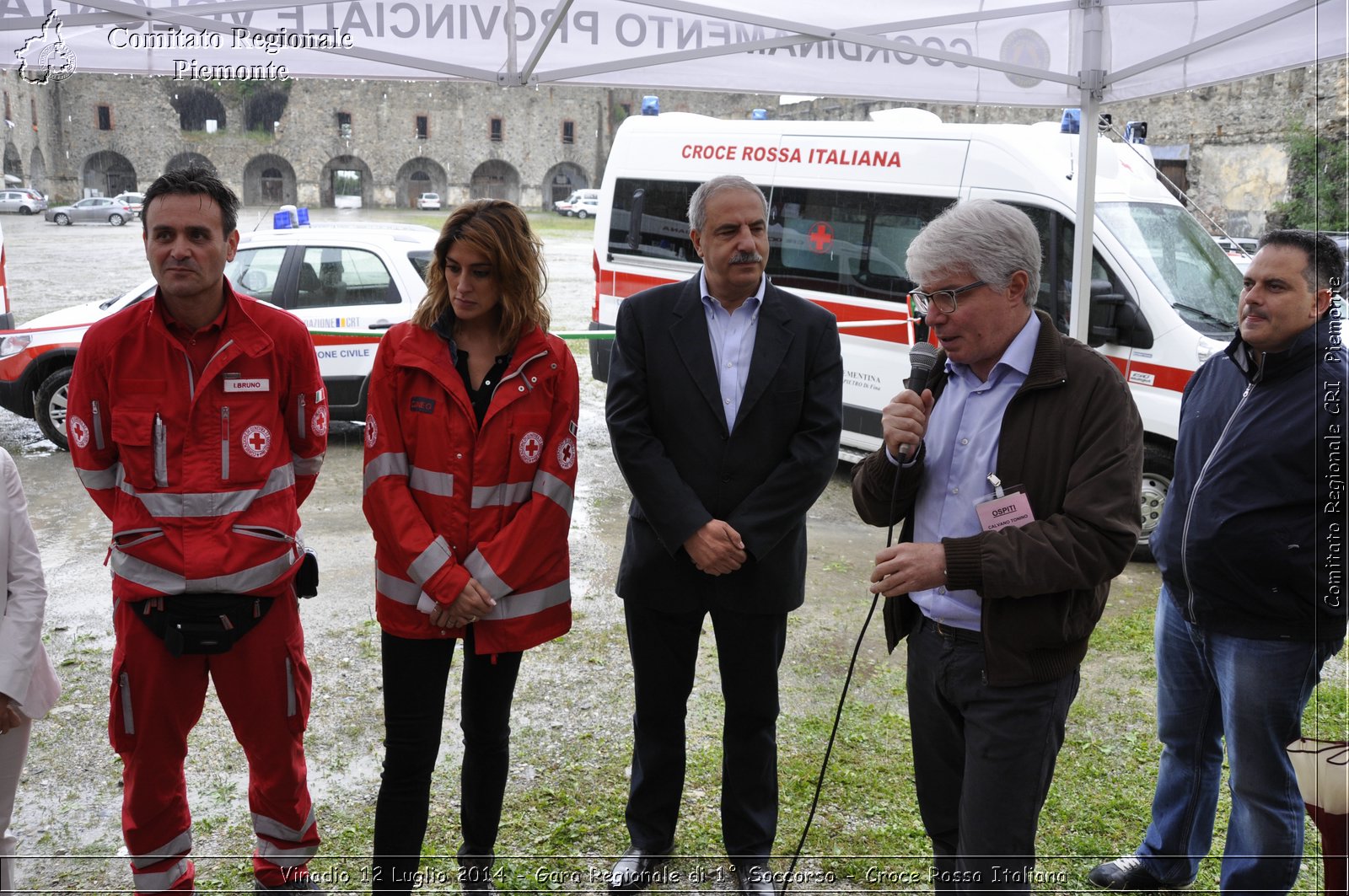 Vinadio 12 Luglio 2014 - Gara Regionale di 1 Soccorso - Croce Rossa Italiana- Comitato Regionale del Piemonte