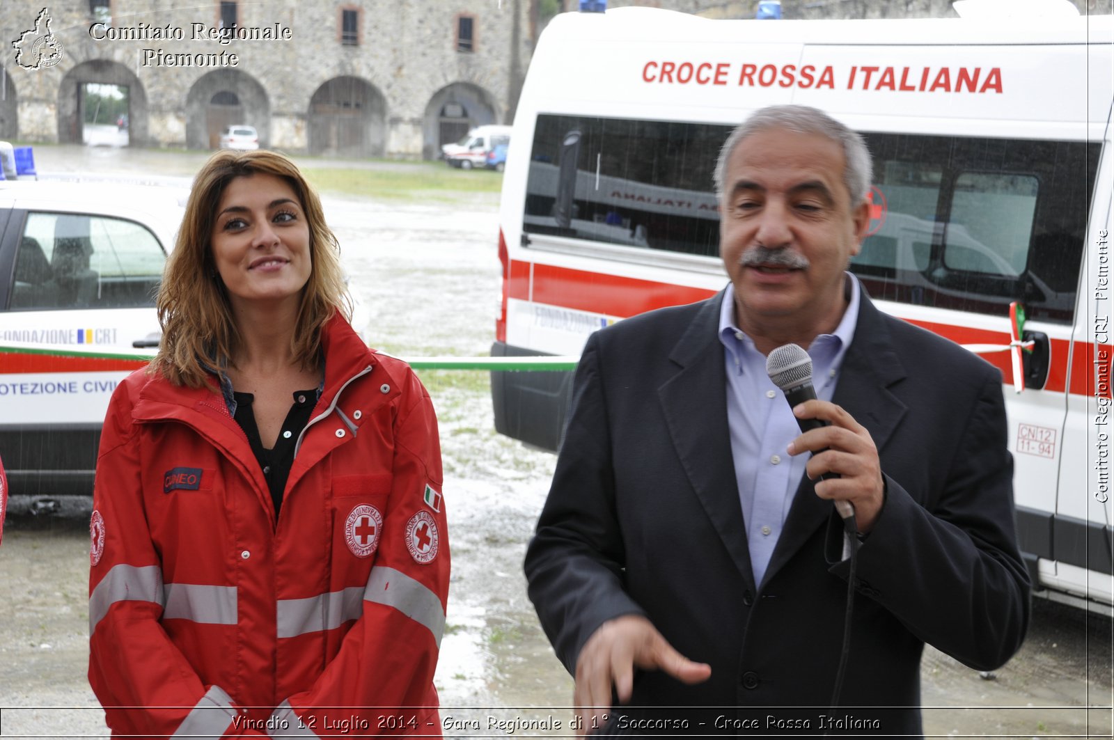 Vinadio 12 Luglio 2014 - Gara Regionale di 1 Soccorso - Croce Rossa Italiana- Comitato Regionale del Piemonte