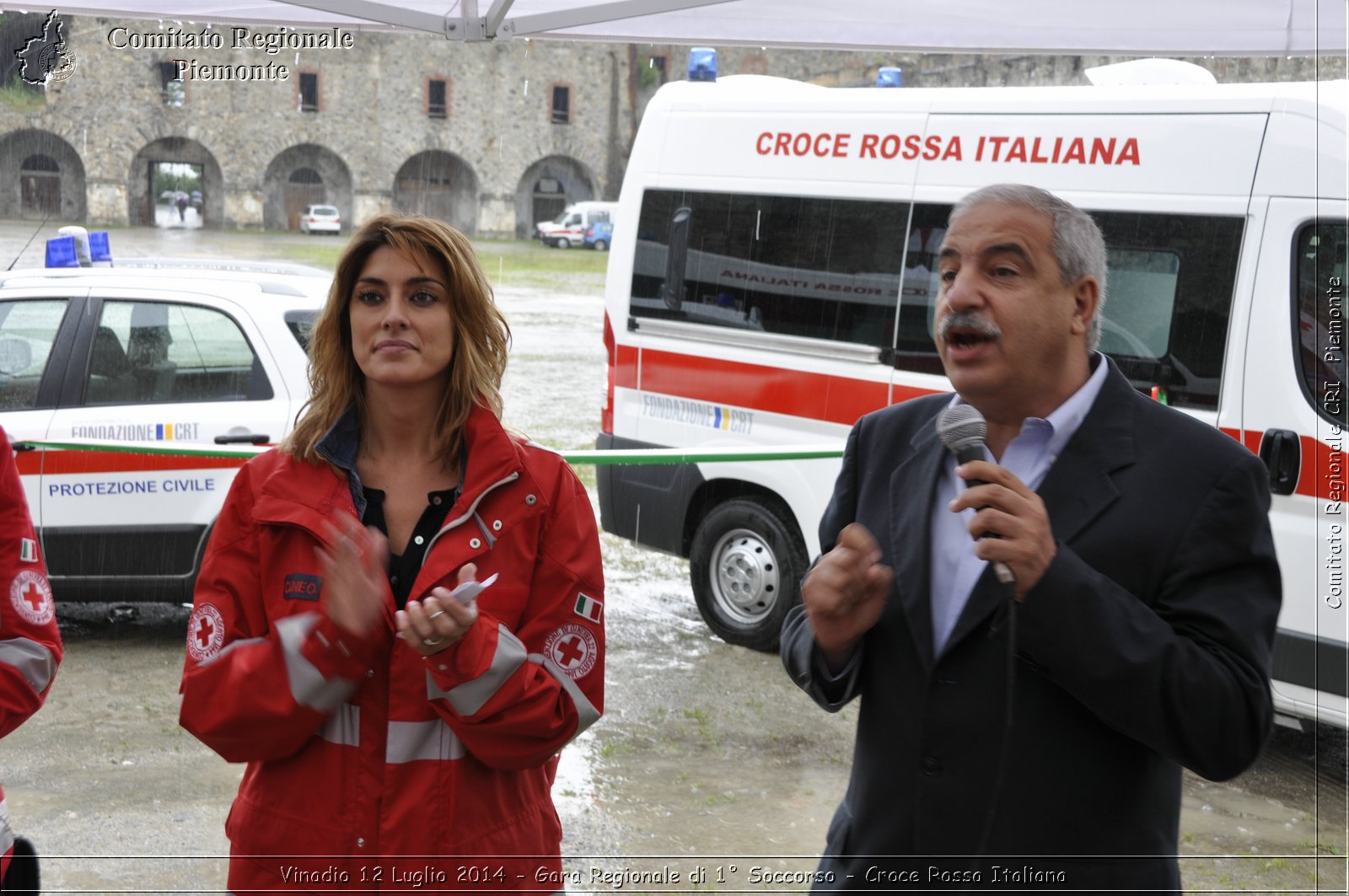 Vinadio 12 Luglio 2014 - Gara Regionale di 1 Soccorso - Croce Rossa Italiana- Comitato Regionale del Piemonte