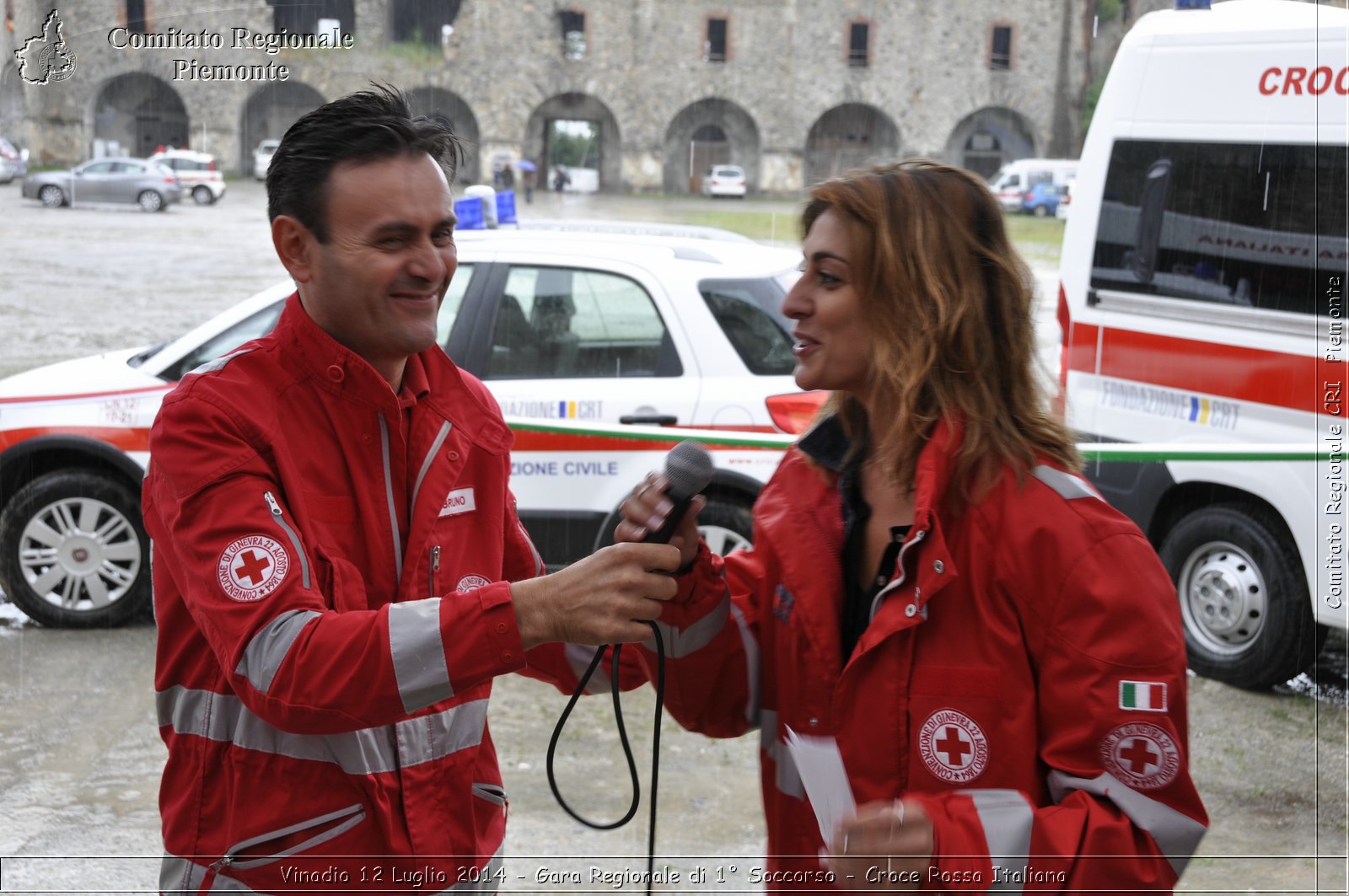 Vinadio 12 Luglio 2014 - Gara Regionale di 1 Soccorso - Croce Rossa Italiana- Comitato Regionale del Piemonte