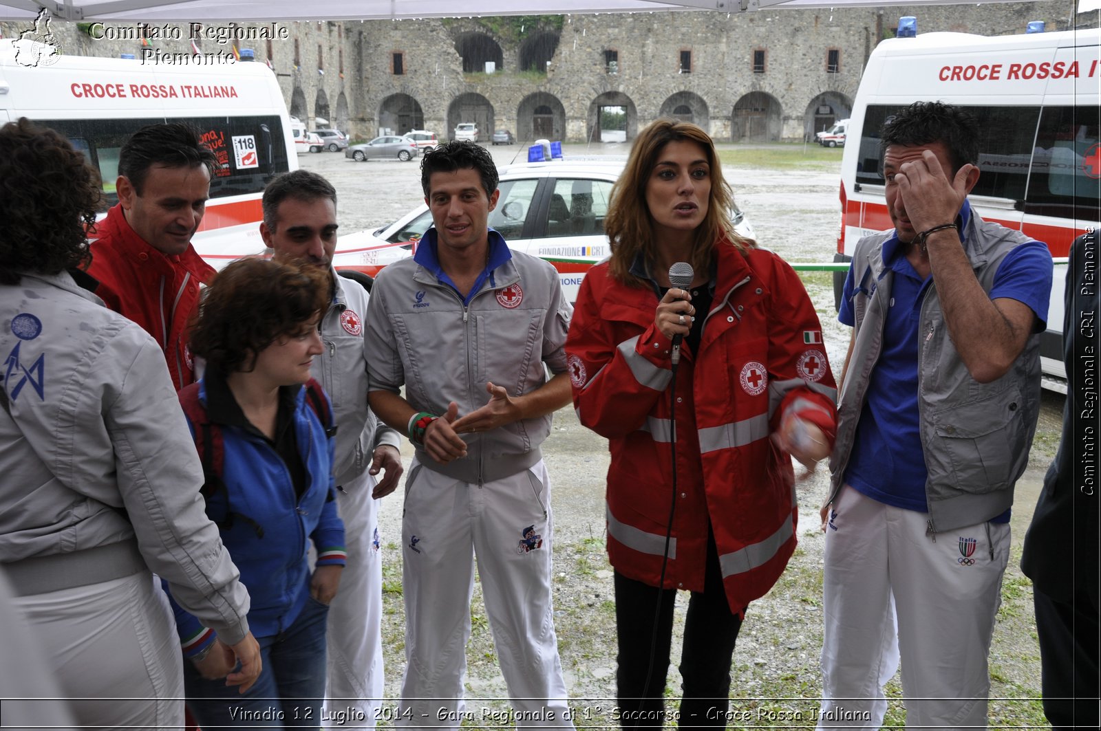 Vinadio 12 Luglio 2014 - Gara Regionale di 1 Soccorso - Croce Rossa Italiana- Comitato Regionale del Piemonte