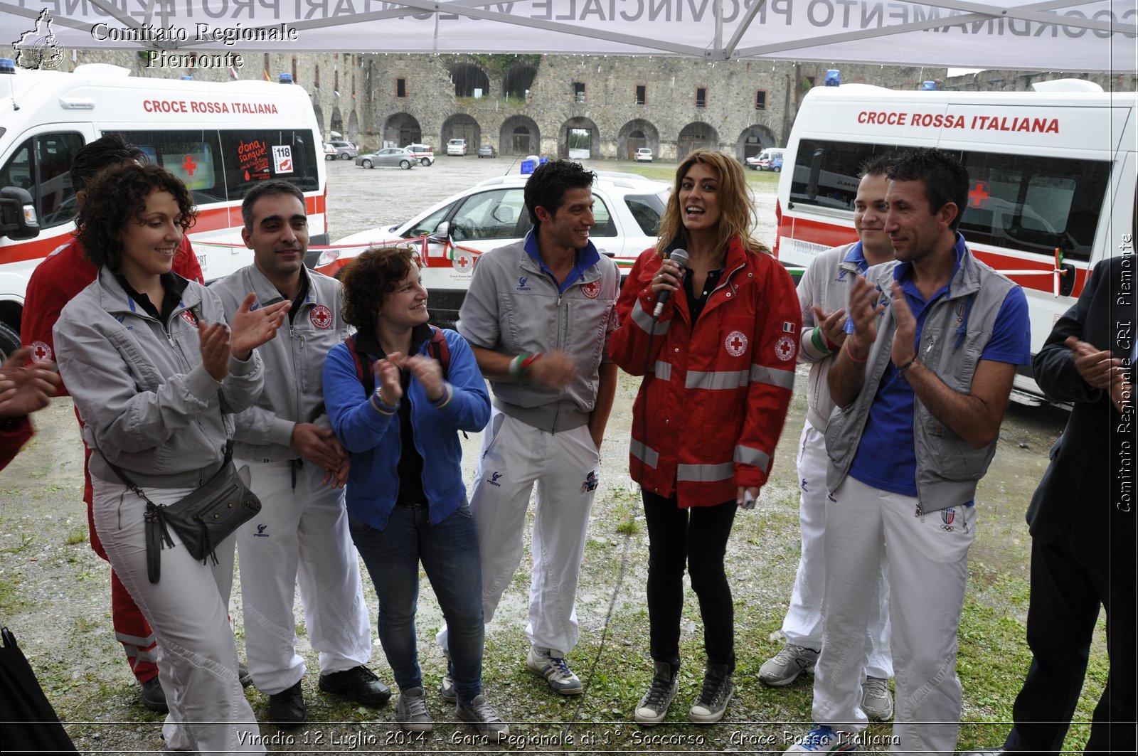 Vinadio 12 Luglio 2014 - Gara Regionale di 1 Soccorso - Croce Rossa Italiana- Comitato Regionale del Piemonte