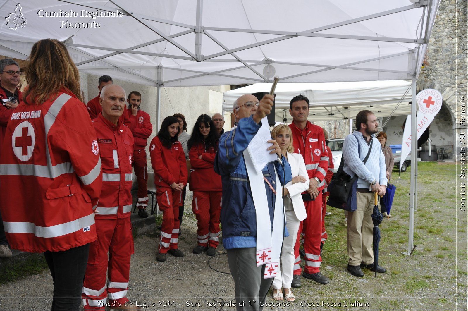 Vinadio 12 Luglio 2014 - Gara Regionale di 1 Soccorso - Croce Rossa Italiana- Comitato Regionale del Piemonte