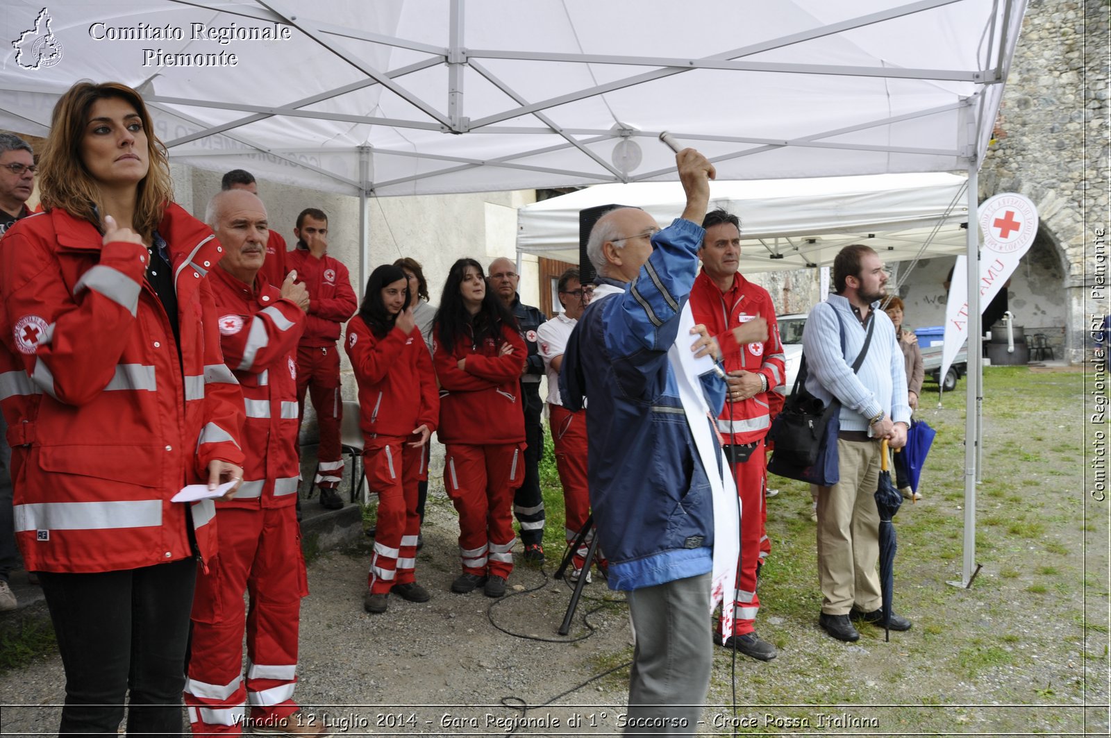 Vinadio 12 Luglio 2014 - Gara Regionale di 1 Soccorso - Croce Rossa Italiana- Comitato Regionale del Piemonte