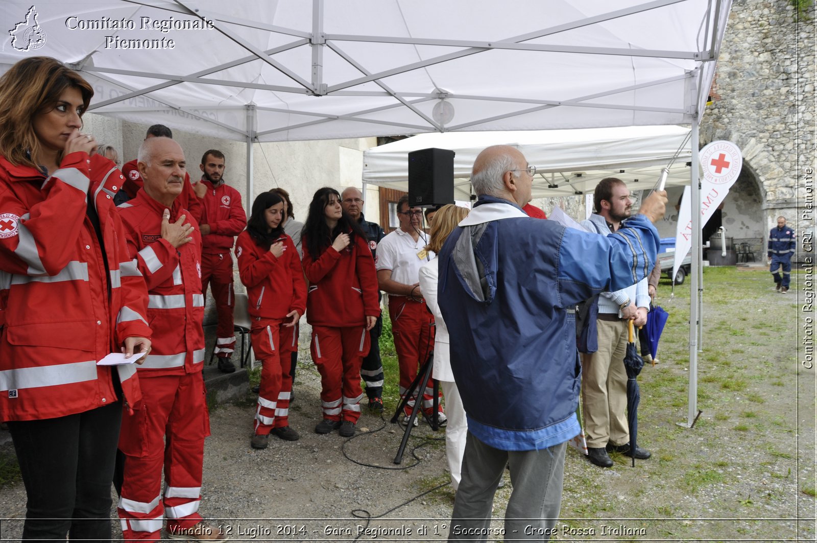 Vinadio 12 Luglio 2014 - Gara Regionale di 1 Soccorso - Croce Rossa Italiana- Comitato Regionale del Piemonte