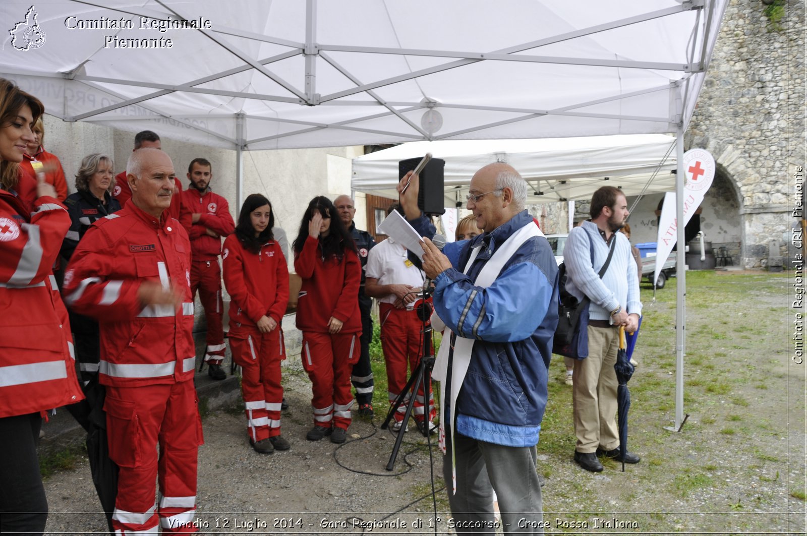 Vinadio 12 Luglio 2014 - Gara Regionale di 1 Soccorso - Croce Rossa Italiana- Comitato Regionale del Piemonte