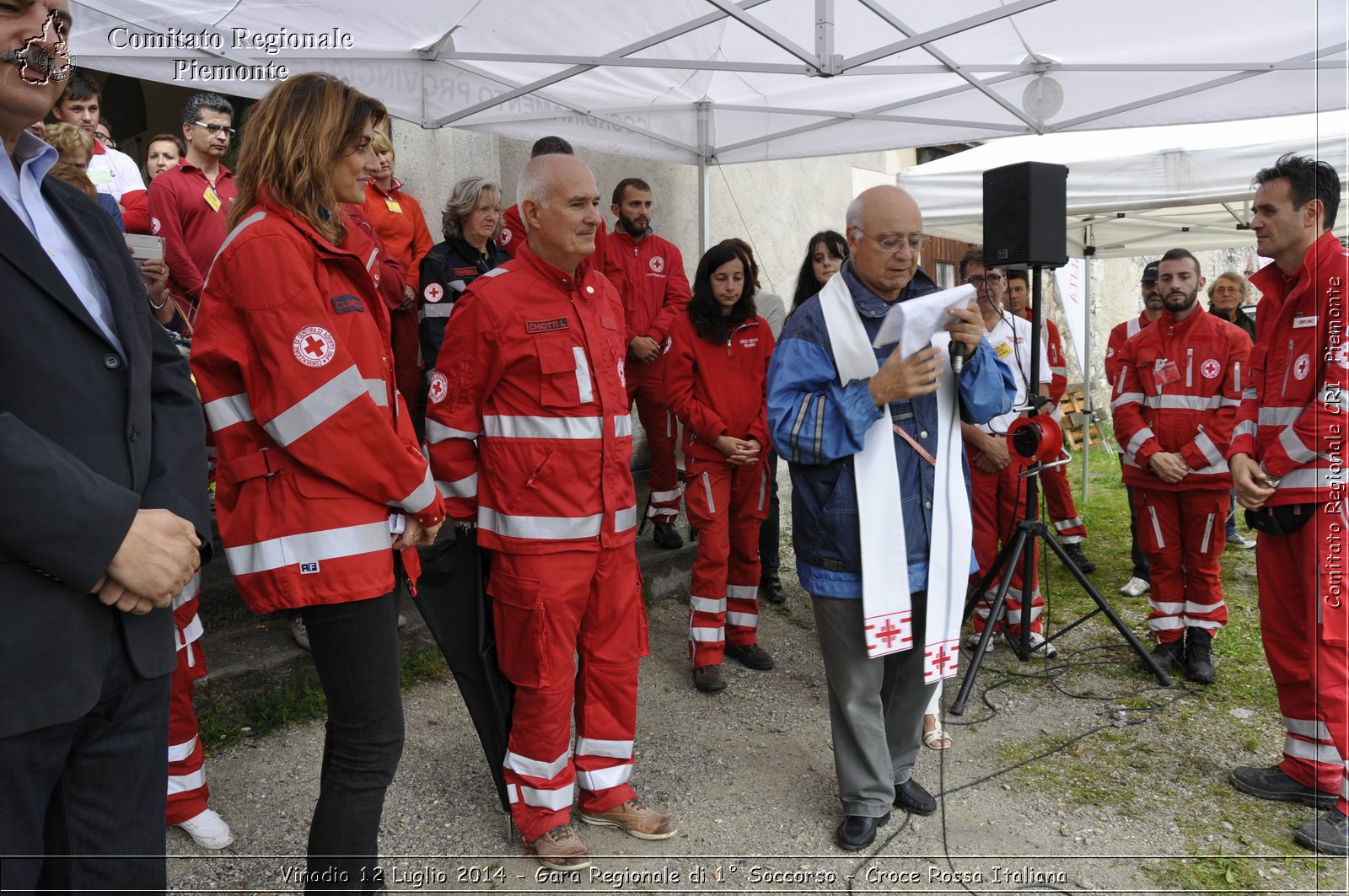 Vinadio 12 Luglio 2014 - Gara Regionale di 1 Soccorso - Croce Rossa Italiana- Comitato Regionale del Piemonte