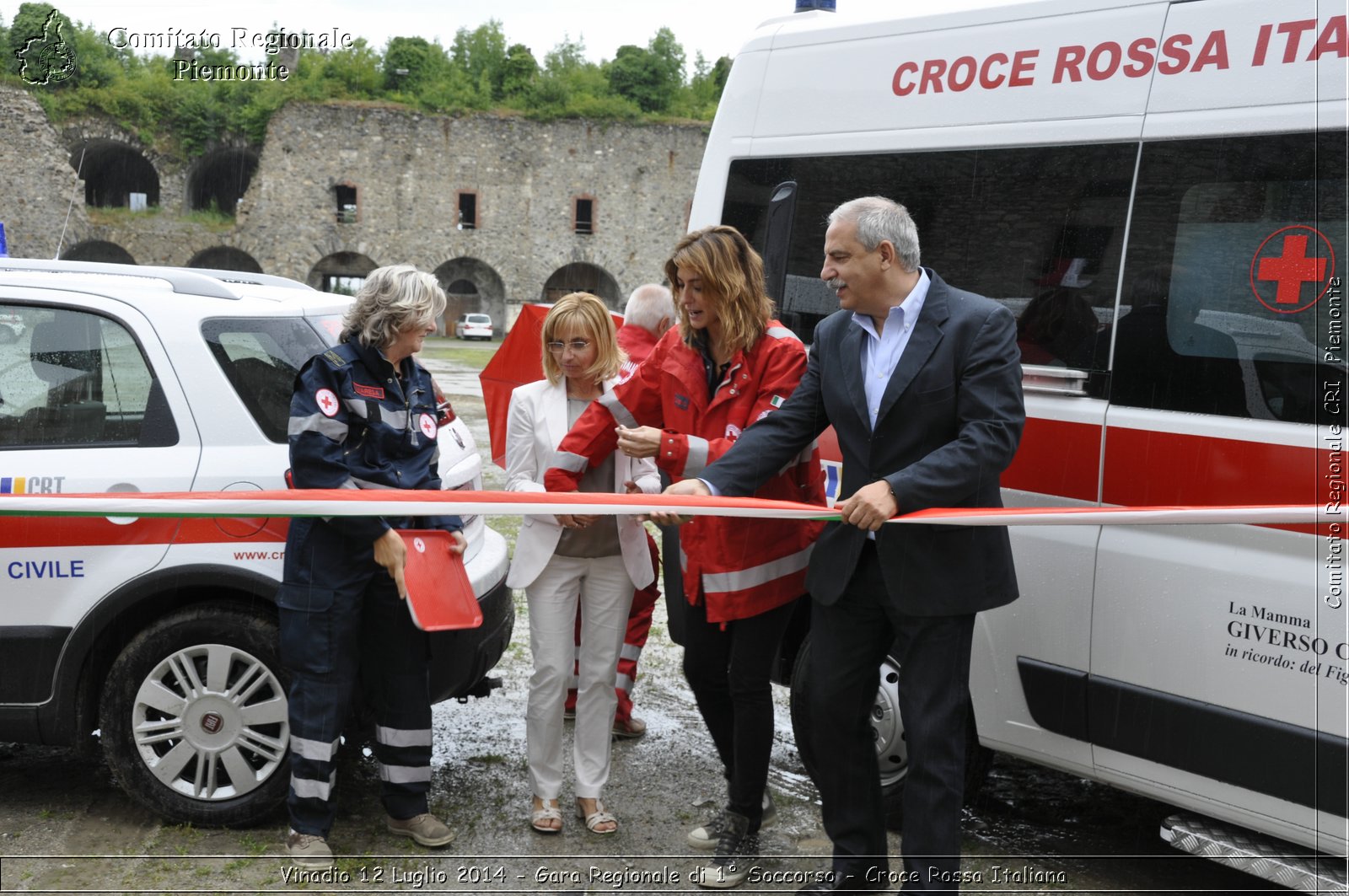 Vinadio 12 Luglio 2014 - Gara Regionale di 1 Soccorso - Croce Rossa Italiana- Comitato Regionale del Piemonte