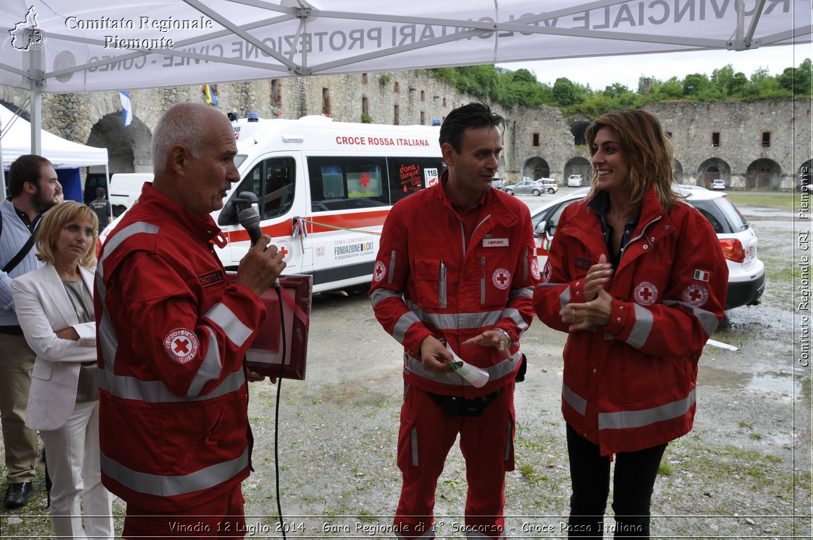 Vinadio 12 Luglio 2014 - Gara Regionale di 1 Soccorso - Croce Rossa Italiana- Comitato Regionale del Piemonte