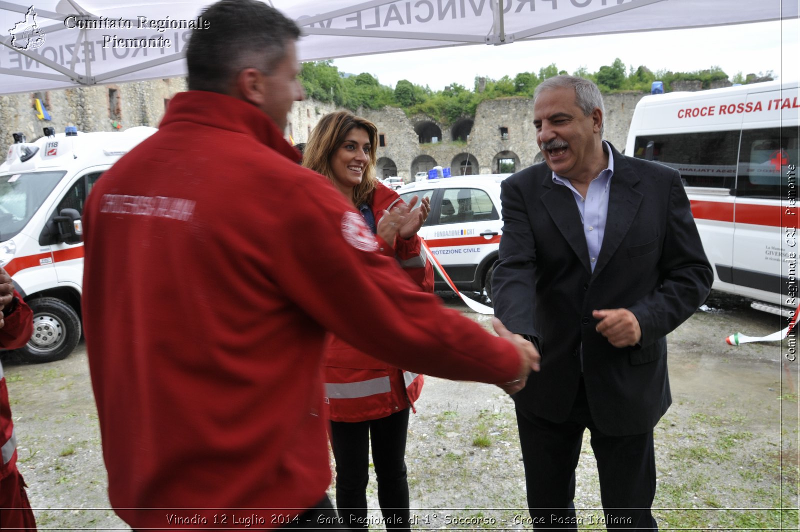 Vinadio 12 Luglio 2014 - Gara Regionale di 1 Soccorso - Croce Rossa Italiana- Comitato Regionale del Piemonte