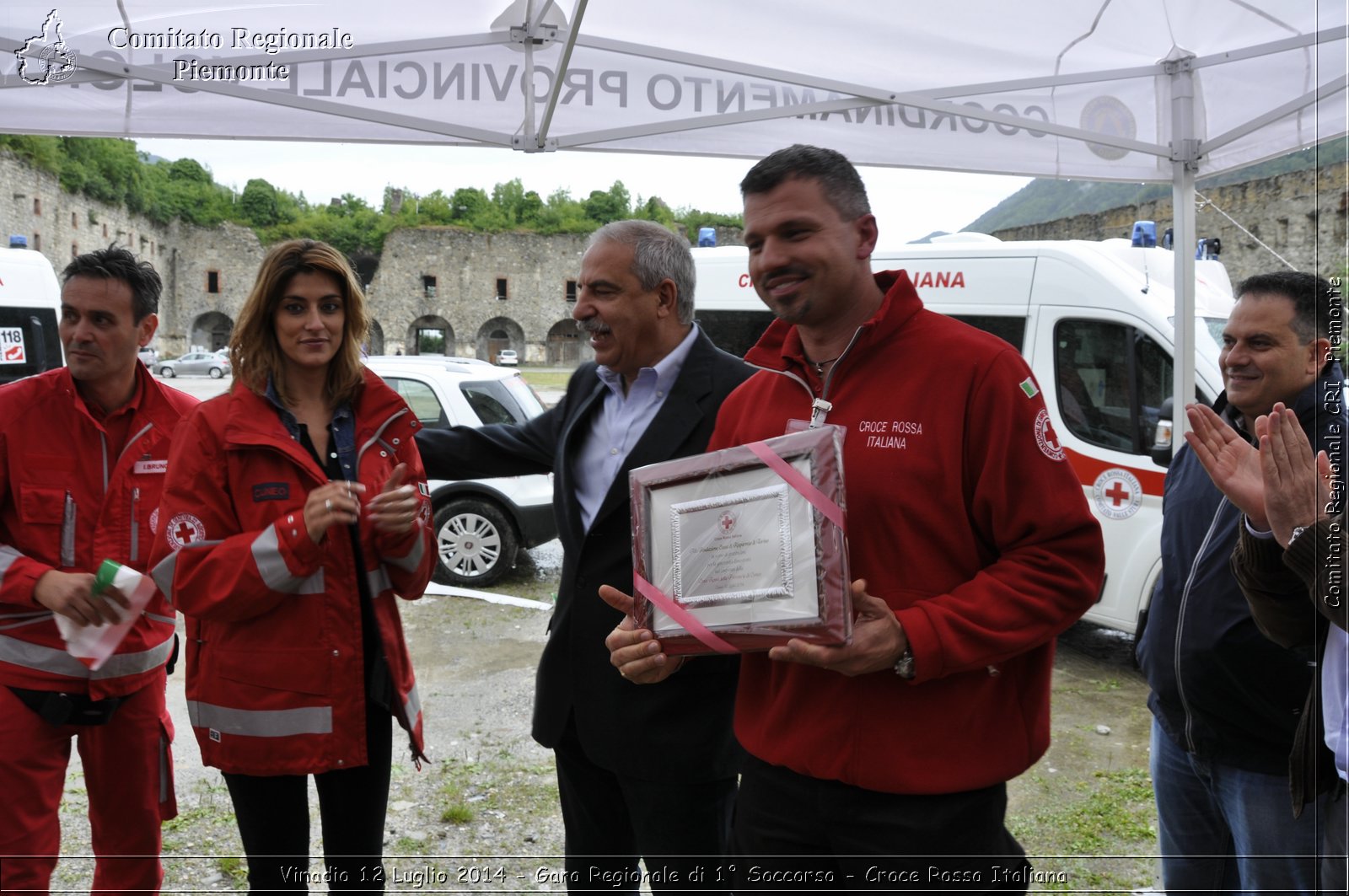 Vinadio 12 Luglio 2014 - Gara Regionale di 1 Soccorso - Croce Rossa Italiana- Comitato Regionale del Piemonte