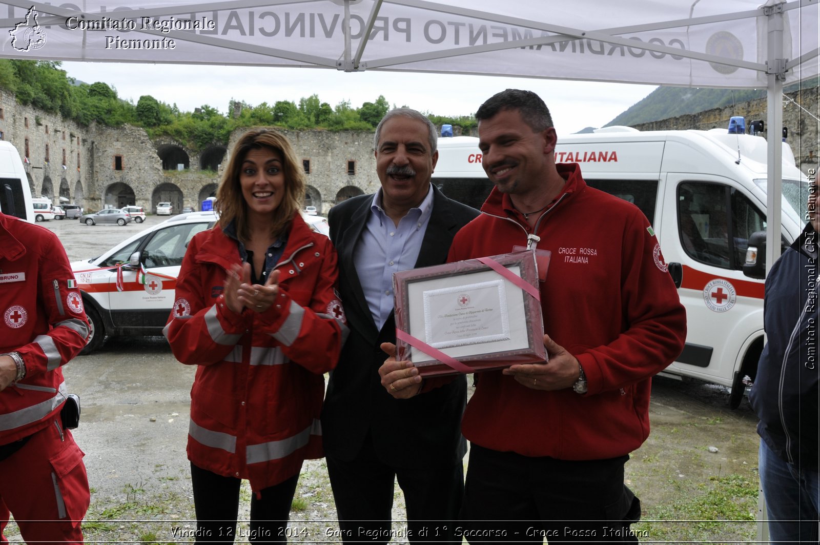 Vinadio 12 Luglio 2014 - Gara Regionale di 1 Soccorso - Croce Rossa Italiana- Comitato Regionale del Piemonte