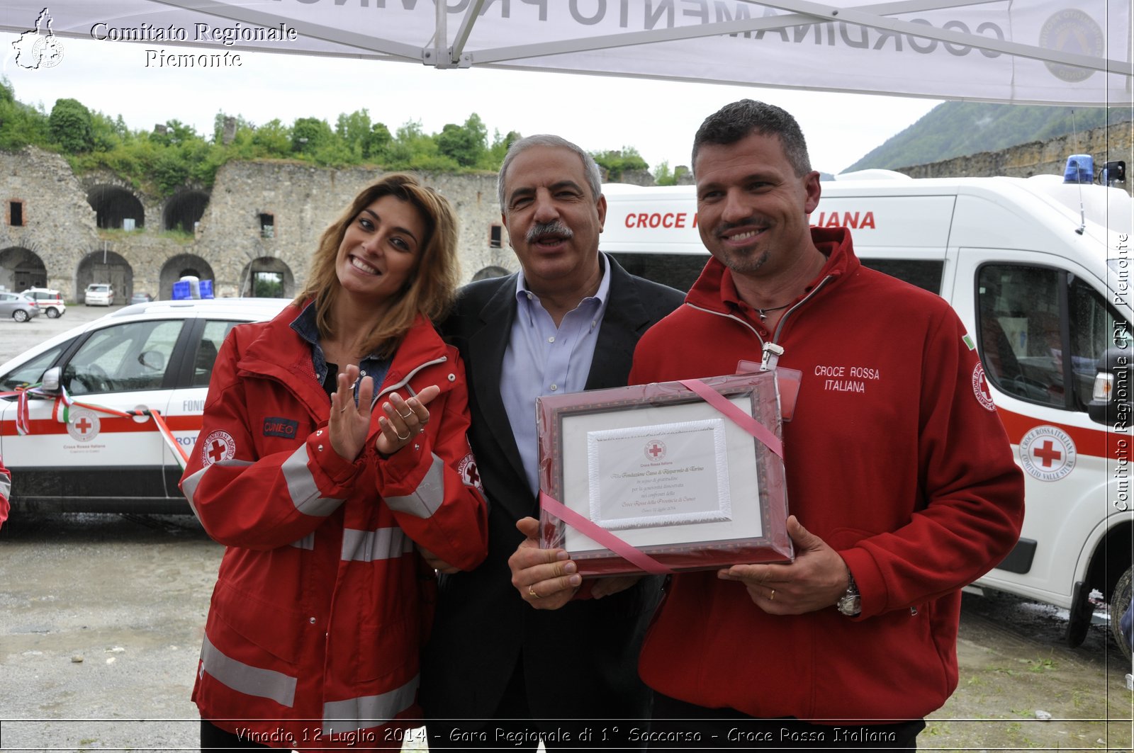 Vinadio 12 Luglio 2014 - Gara Regionale di 1 Soccorso - Croce Rossa Italiana- Comitato Regionale del Piemonte