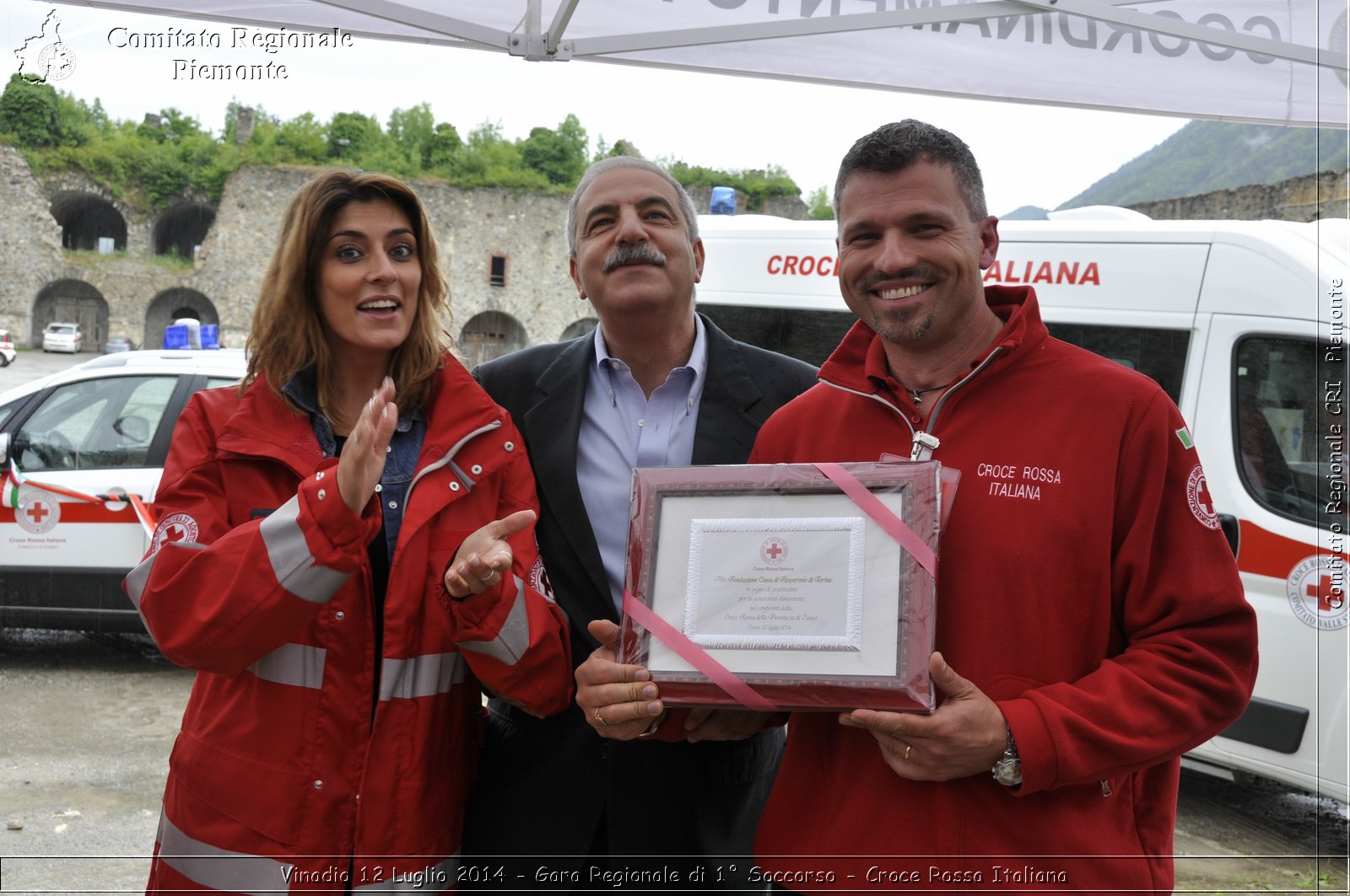 Vinadio 12 Luglio 2014 - Gara Regionale di 1 Soccorso - Croce Rossa Italiana- Comitato Regionale del Piemonte