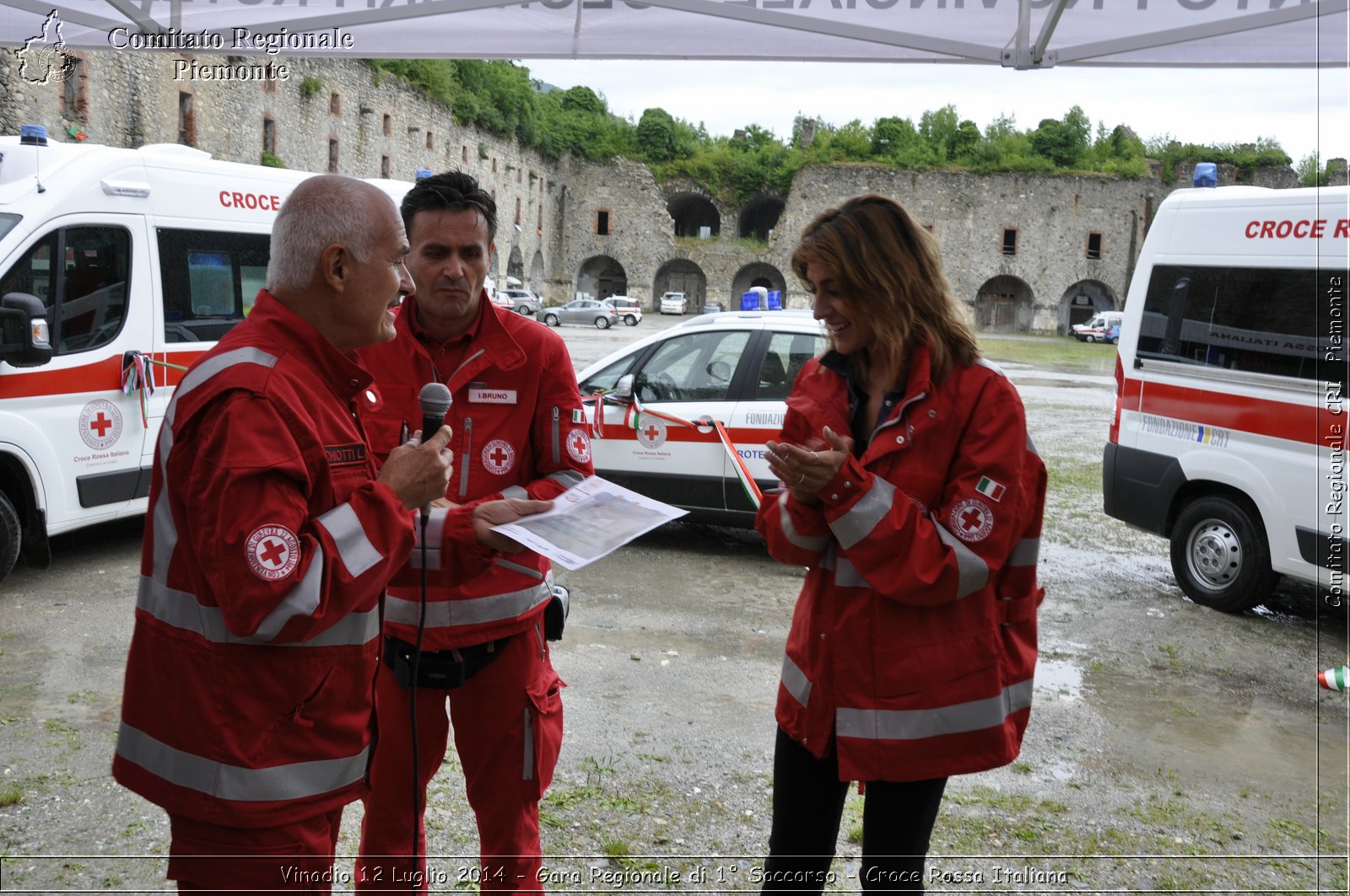 Vinadio 12 Luglio 2014 - Gara Regionale di 1 Soccorso - Croce Rossa Italiana- Comitato Regionale del Piemonte