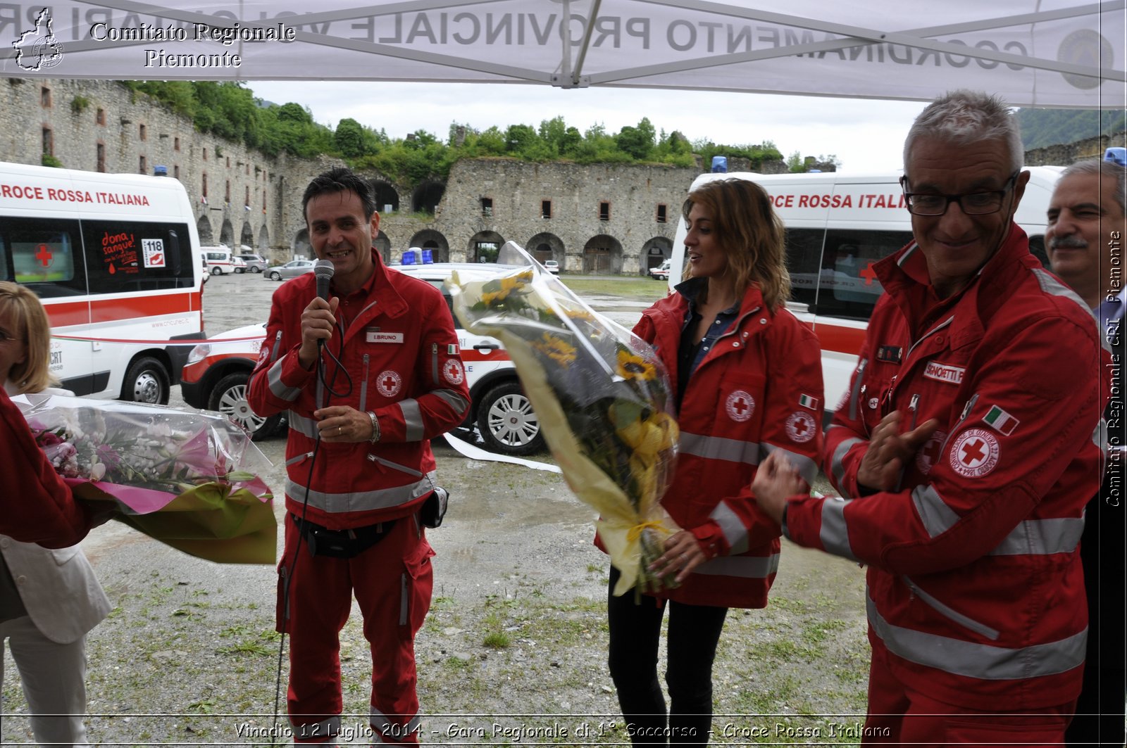 Vinadio 12 Luglio 2014 - Gara Regionale di 1 Soccorso - Croce Rossa Italiana- Comitato Regionale del Piemonte