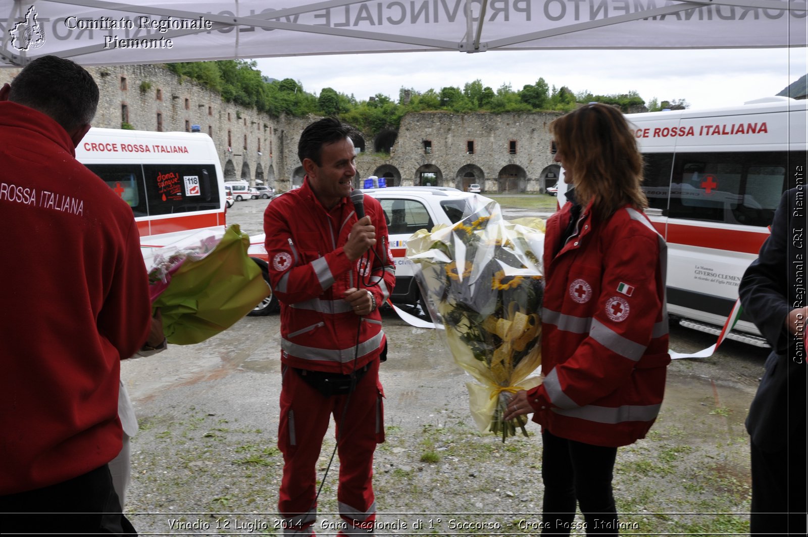 Vinadio 12 Luglio 2014 - Gara Regionale di 1 Soccorso - Croce Rossa Italiana- Comitato Regionale del Piemonte