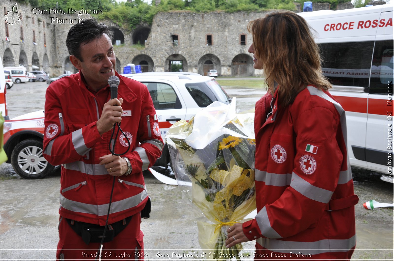 Vinadio 12 Luglio 2014 - Gara Regionale di 1 Soccorso - Croce Rossa Italiana- Comitato Regionale del Piemonte