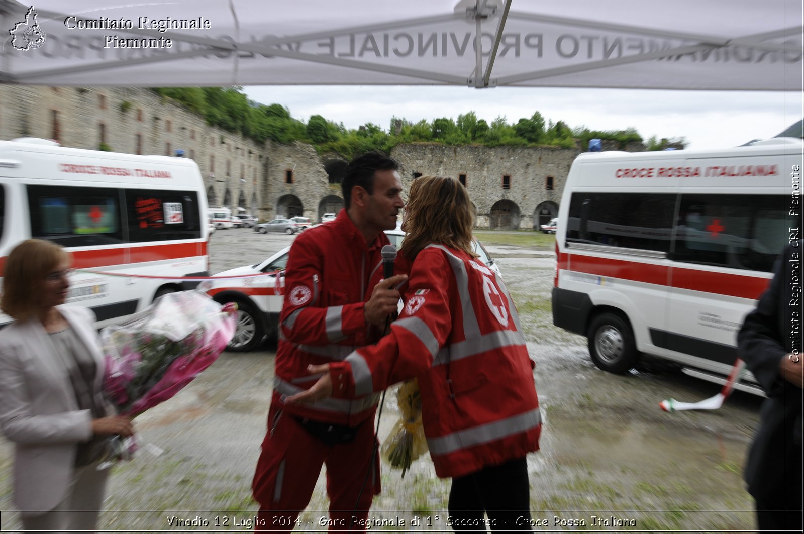 Vinadio 12 Luglio 2014 - Gara Regionale di 1 Soccorso - Croce Rossa Italiana- Comitato Regionale del Piemonte