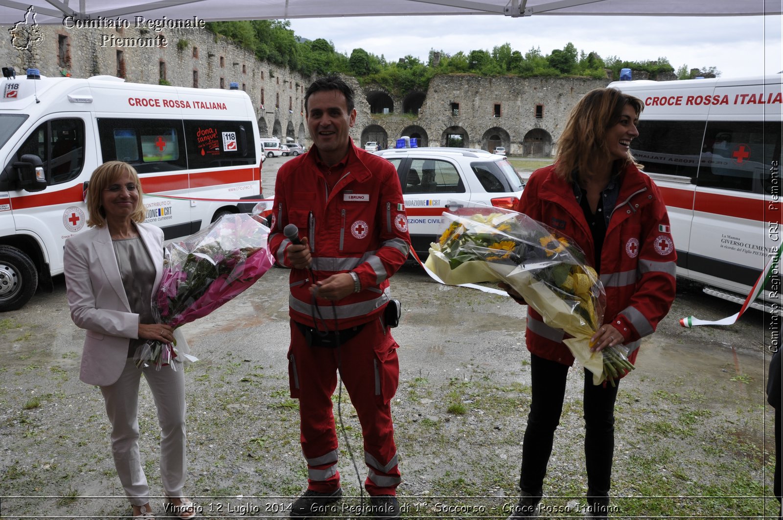 Vinadio 12 Luglio 2014 - Gara Regionale di 1 Soccorso - Croce Rossa Italiana- Comitato Regionale del Piemonte