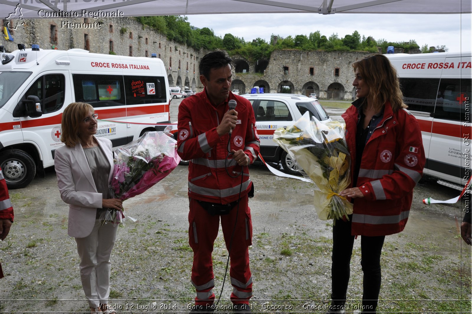 Vinadio 12 Luglio 2014 - Gara Regionale di 1 Soccorso - Croce Rossa Italiana- Comitato Regionale del Piemonte