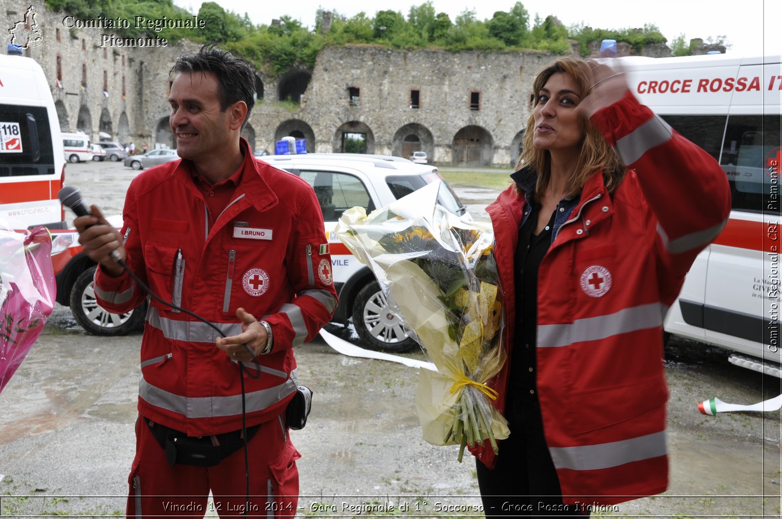 Vinadio 12 Luglio 2014 - Gara Regionale di 1 Soccorso - Croce Rossa Italiana- Comitato Regionale del Piemonte