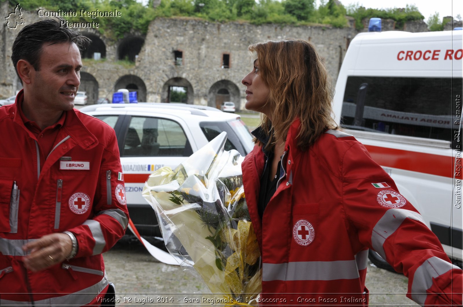 Vinadio 12 Luglio 2014 - Gara Regionale di 1 Soccorso - Croce Rossa Italiana- Comitato Regionale del Piemonte