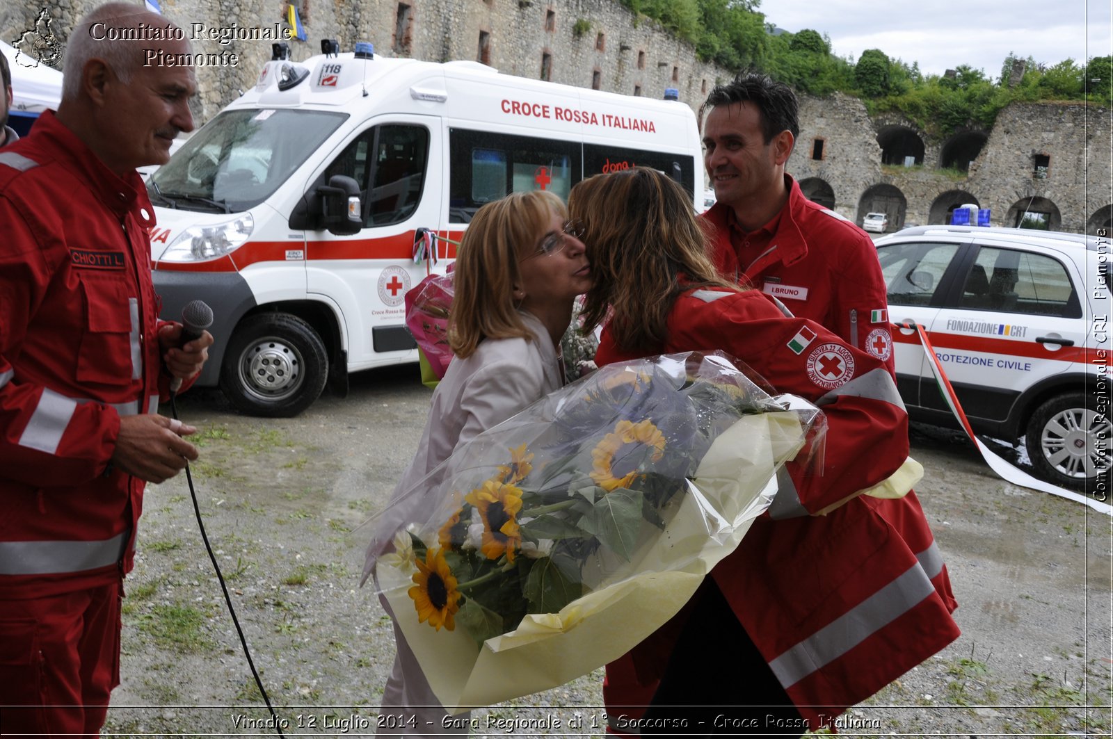 Vinadio 12 Luglio 2014 - Gara Regionale di 1 Soccorso - Croce Rossa Italiana- Comitato Regionale del Piemonte