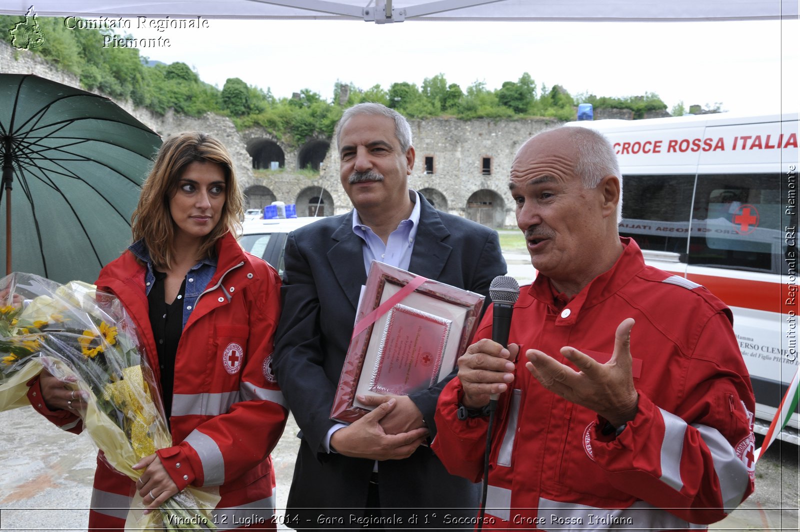 Vinadio 12 Luglio 2014 - Gara Regionale di 1 Soccorso - Croce Rossa Italiana- Comitato Regionale del Piemonte