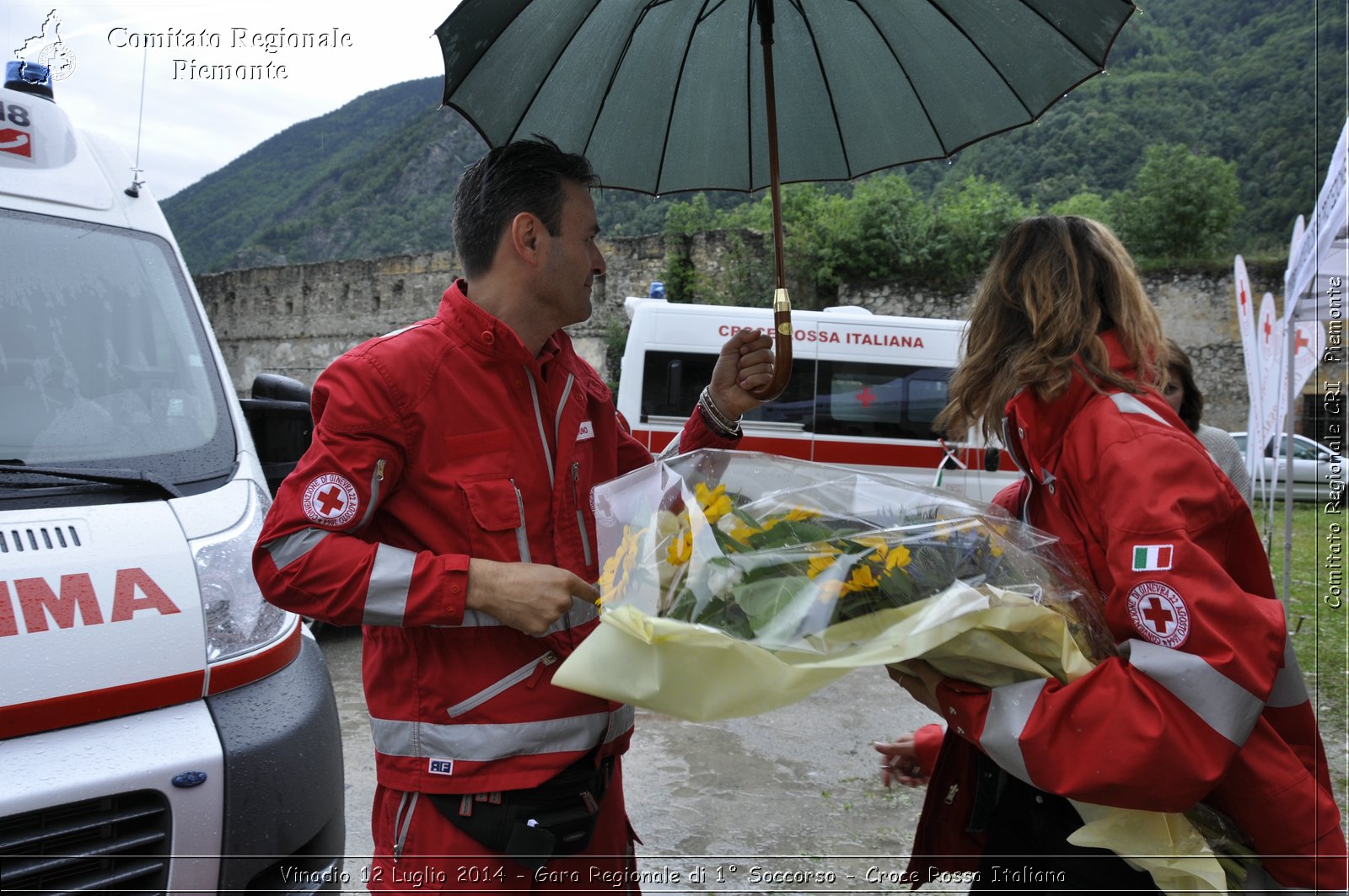 Vinadio 12 Luglio 2014 - Gara Regionale di 1 Soccorso - Croce Rossa Italiana- Comitato Regionale del Piemonte